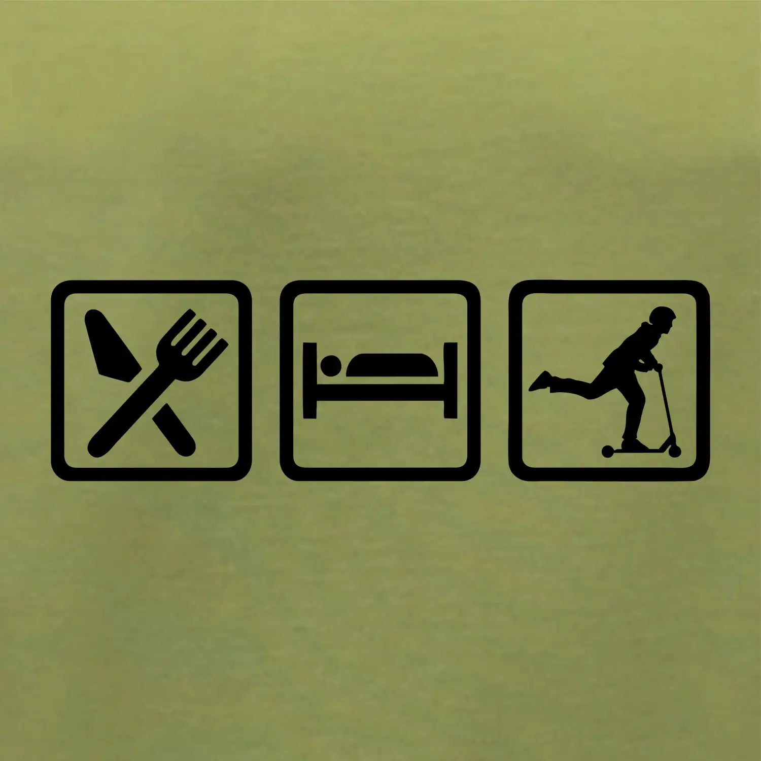 Eat sleep koloběh - koloběžka