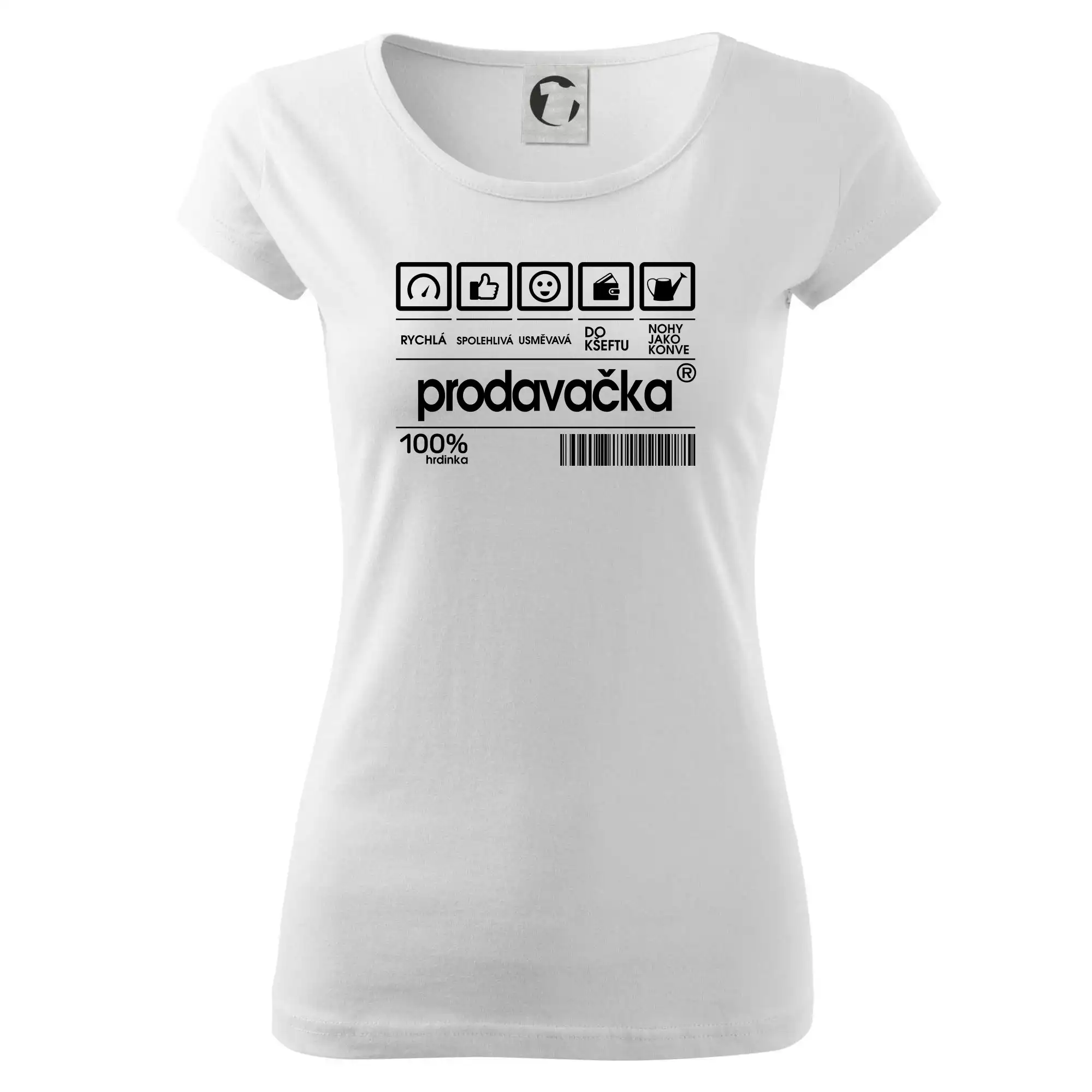 Čárový kód - Prodavačka
