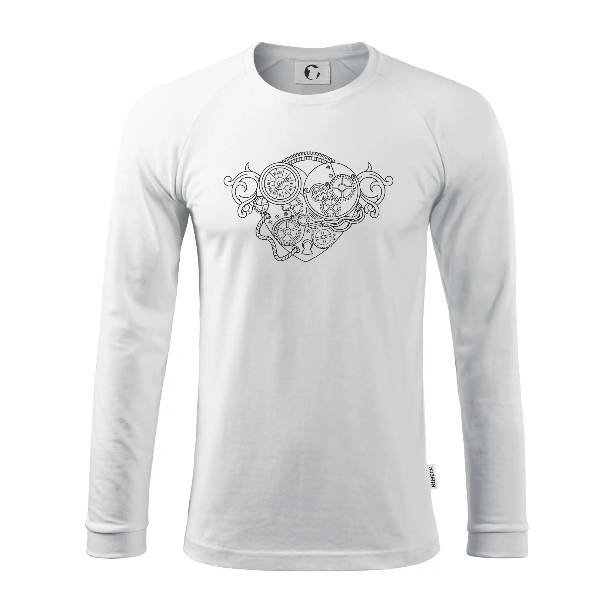 Steampunk srdce kreslené