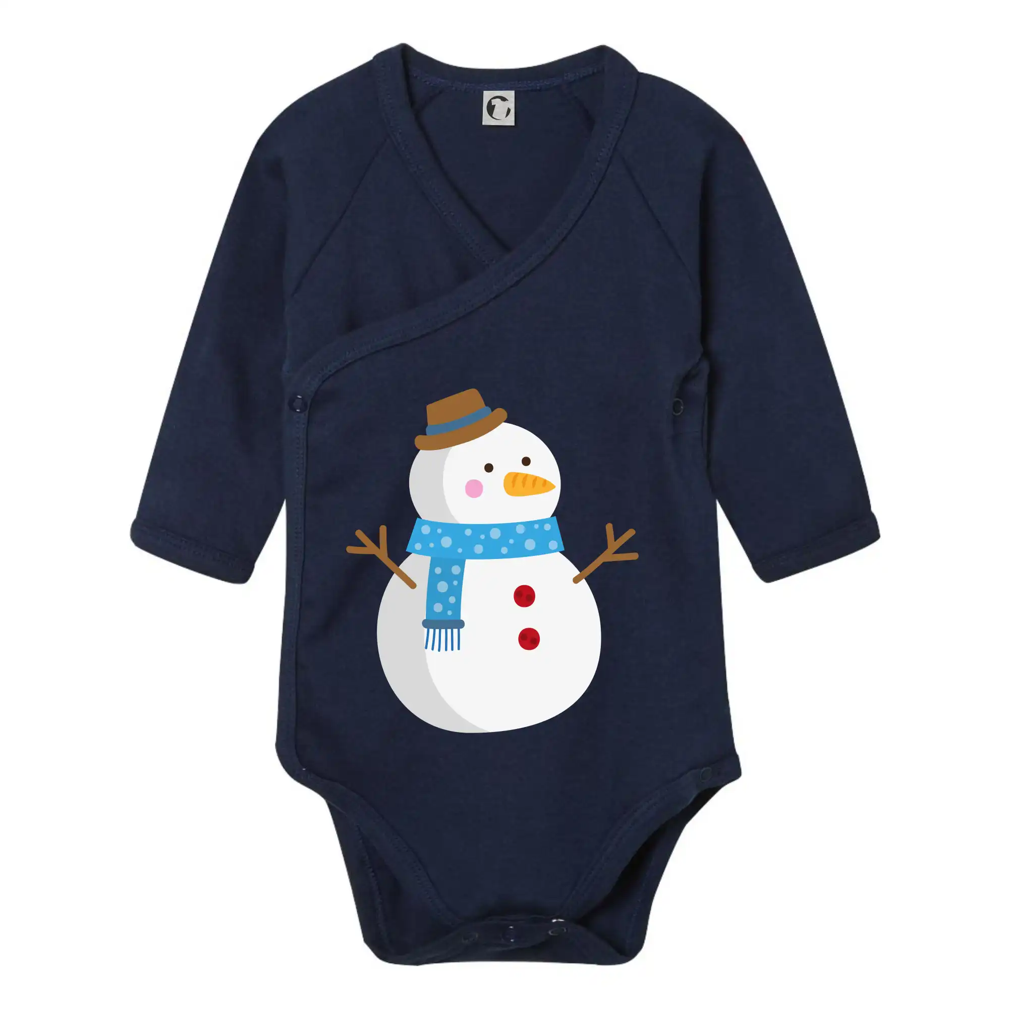 Sněhulák se šálou