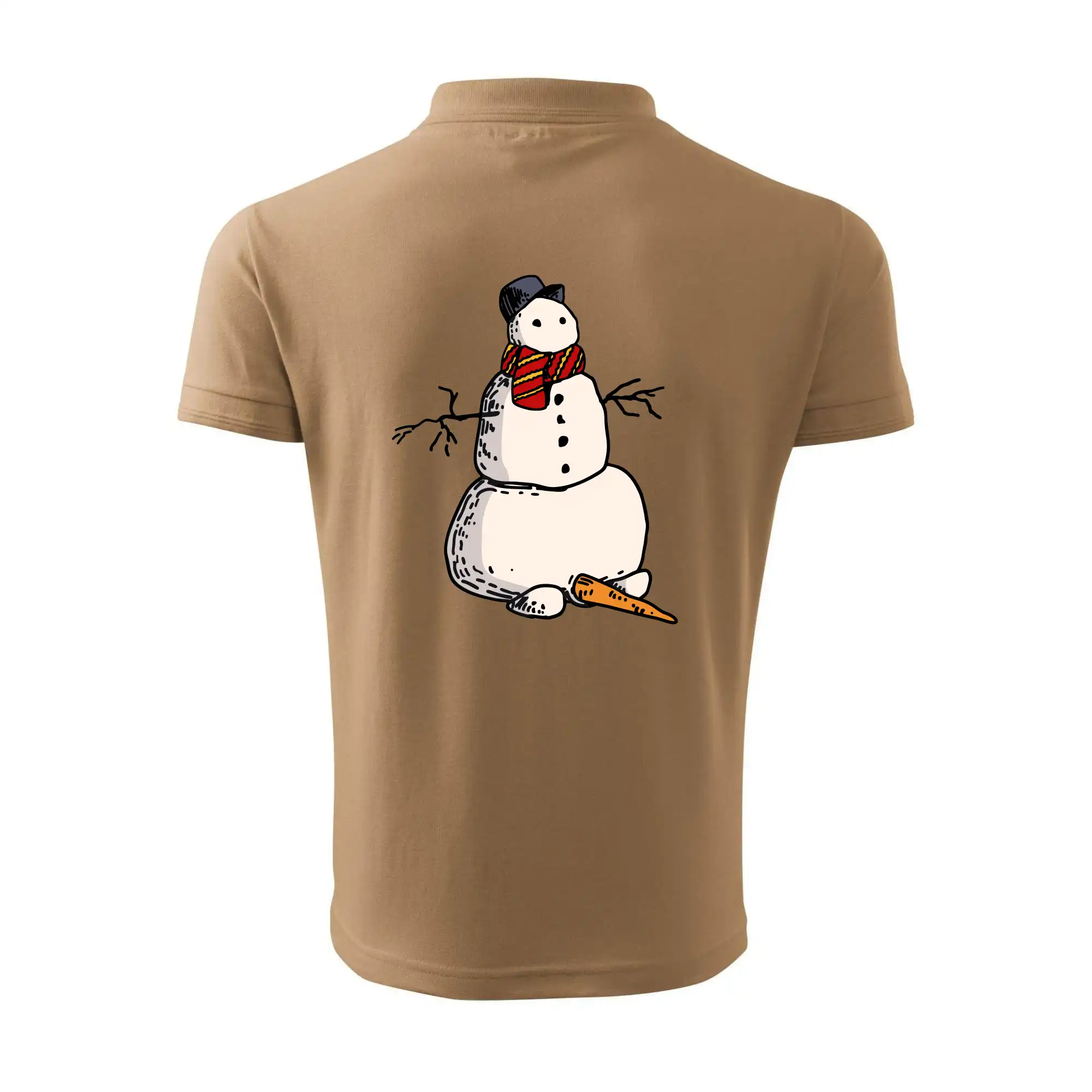 Sněhulák se spadlým nosem