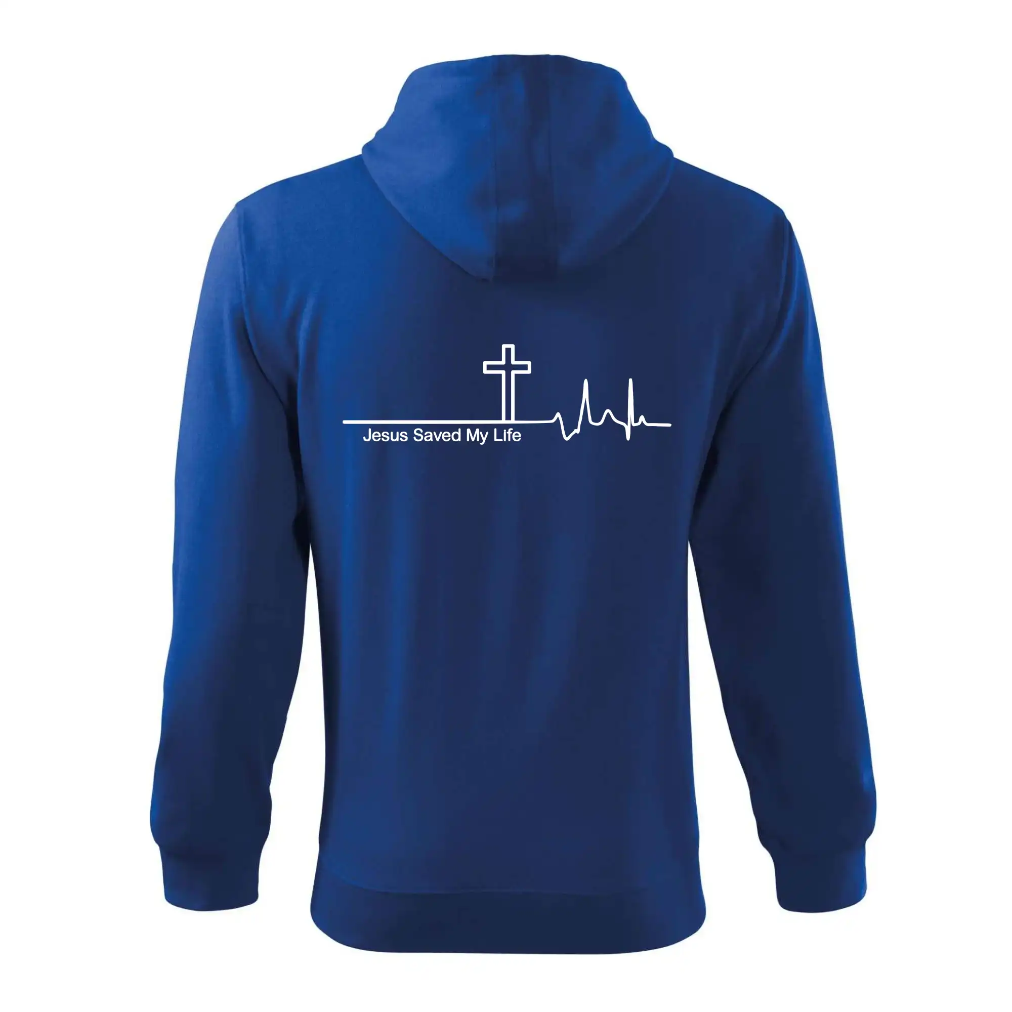 Jesus Saved My Life kříž ekg