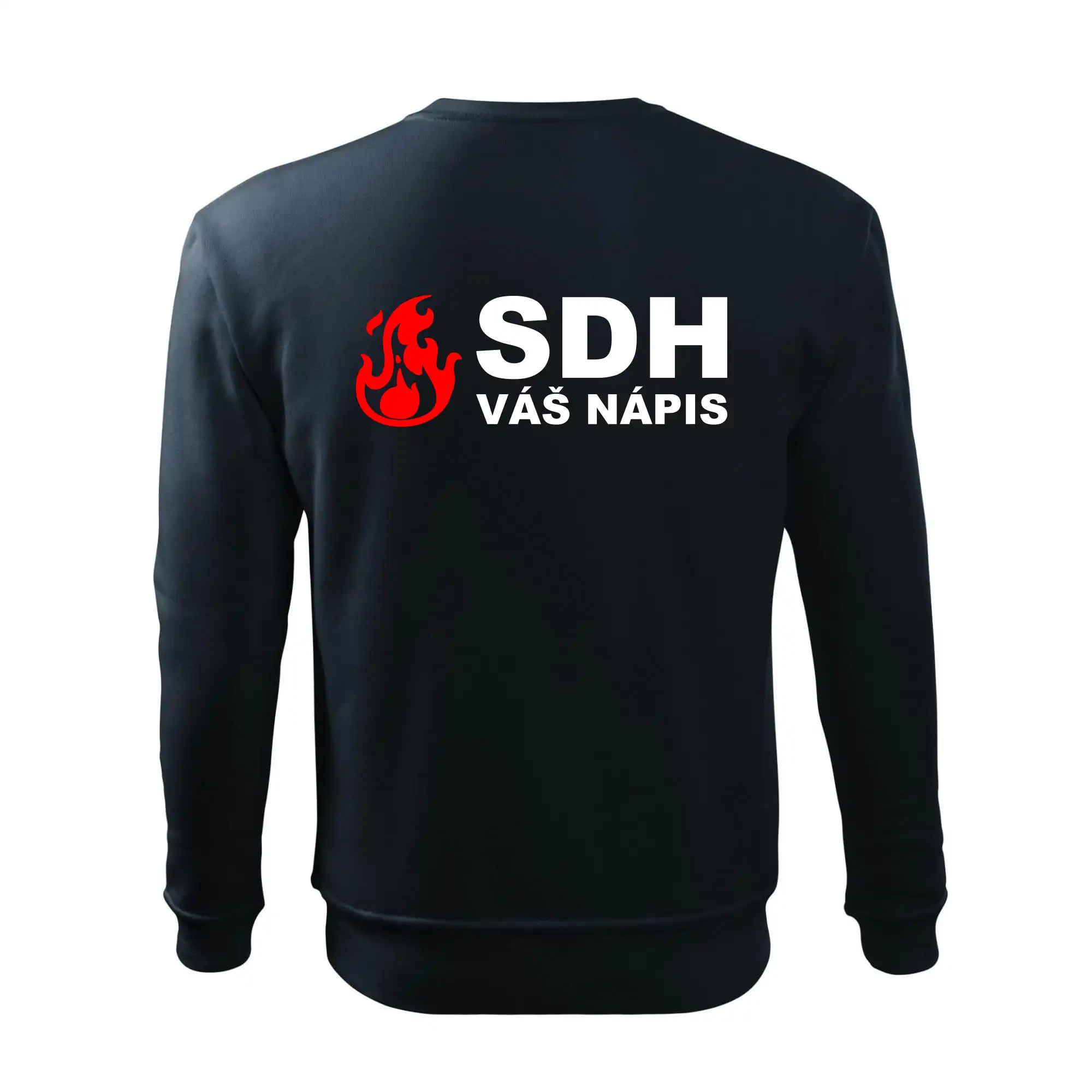 SDH nápis (oheň, firesport, název sboru - vlastní nápis)