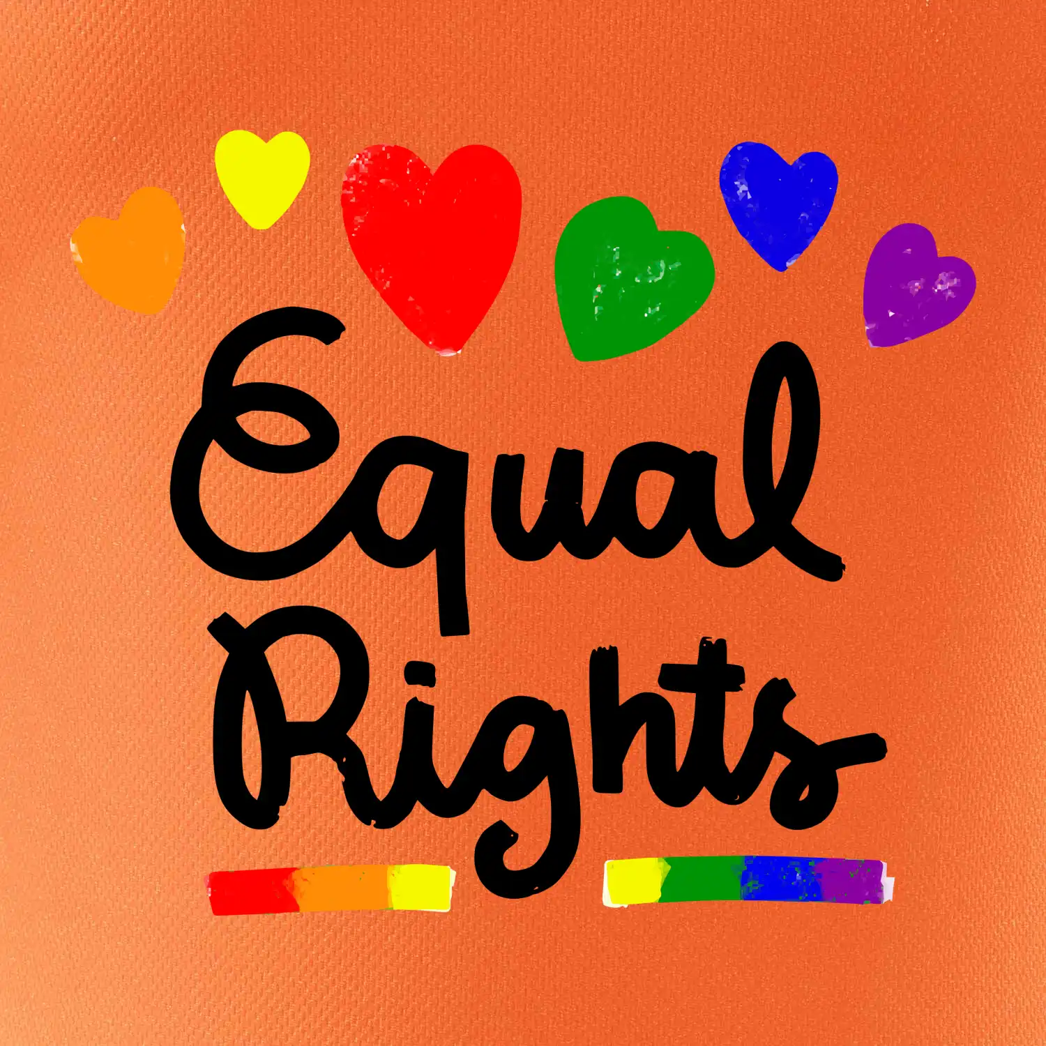 Equal Rights - srdíčka