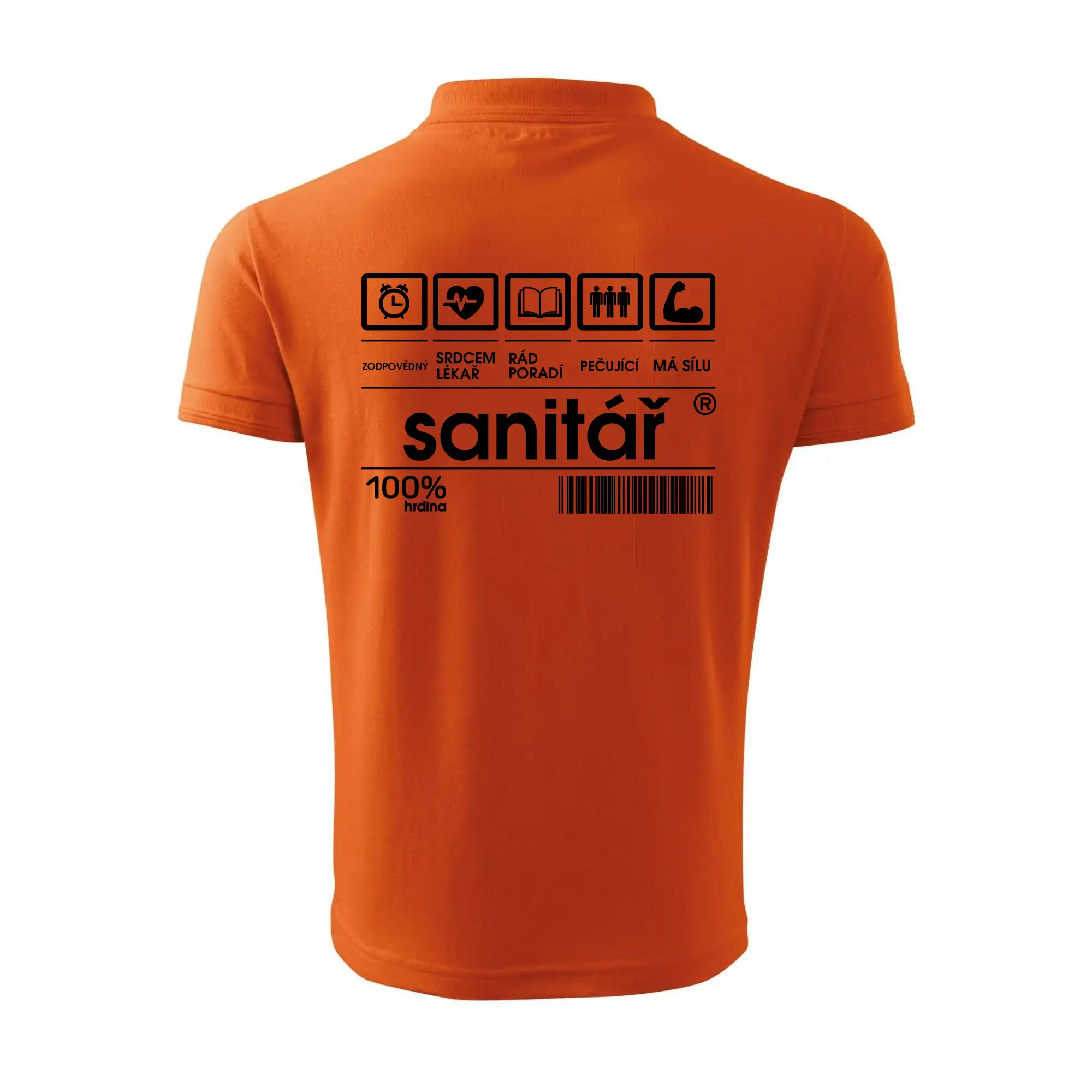 Čárový kód sanitář