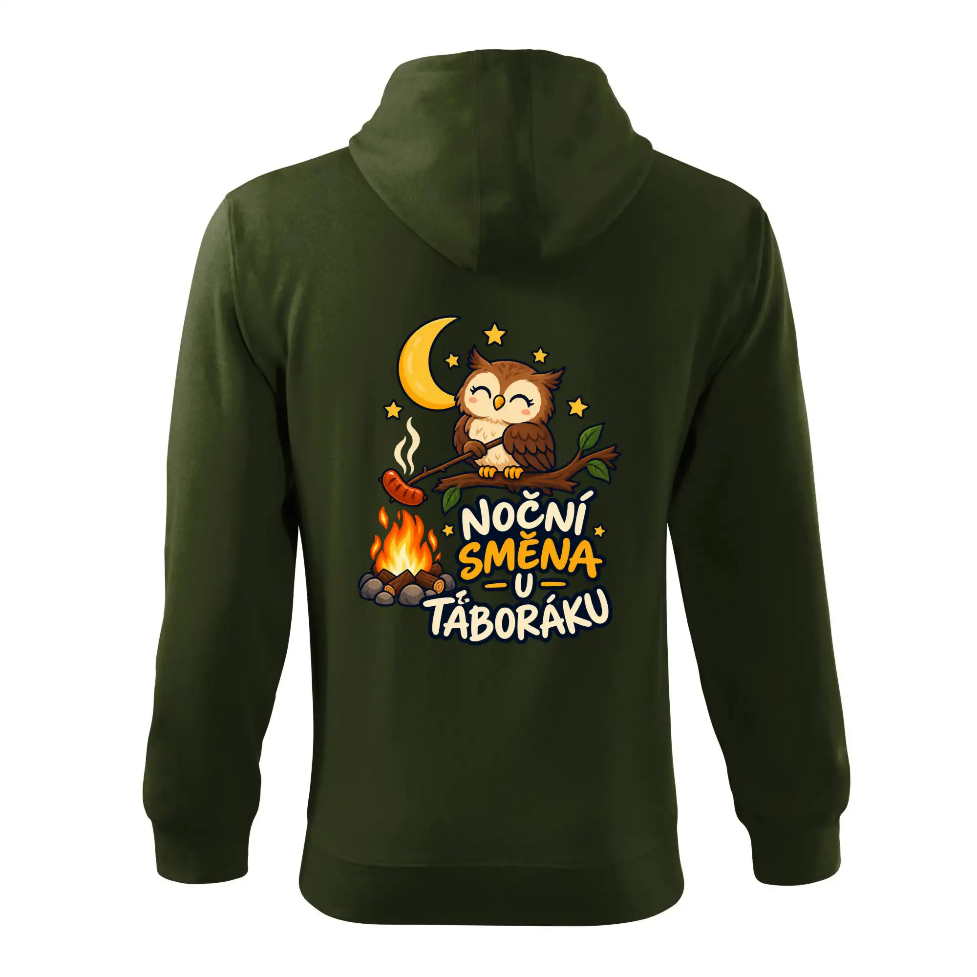 Noční směna u táboráku