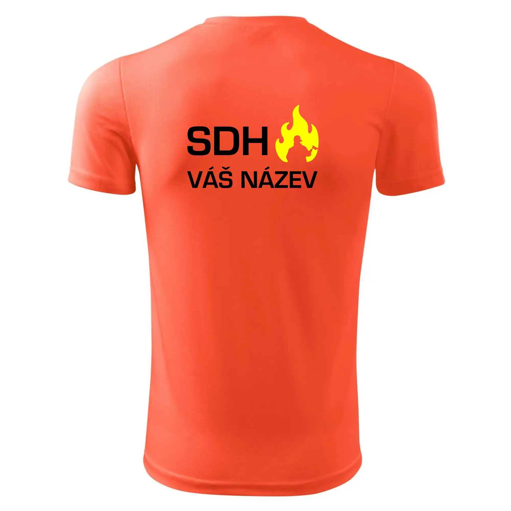 SDH Váš název - FLUO + Reflexní potisk