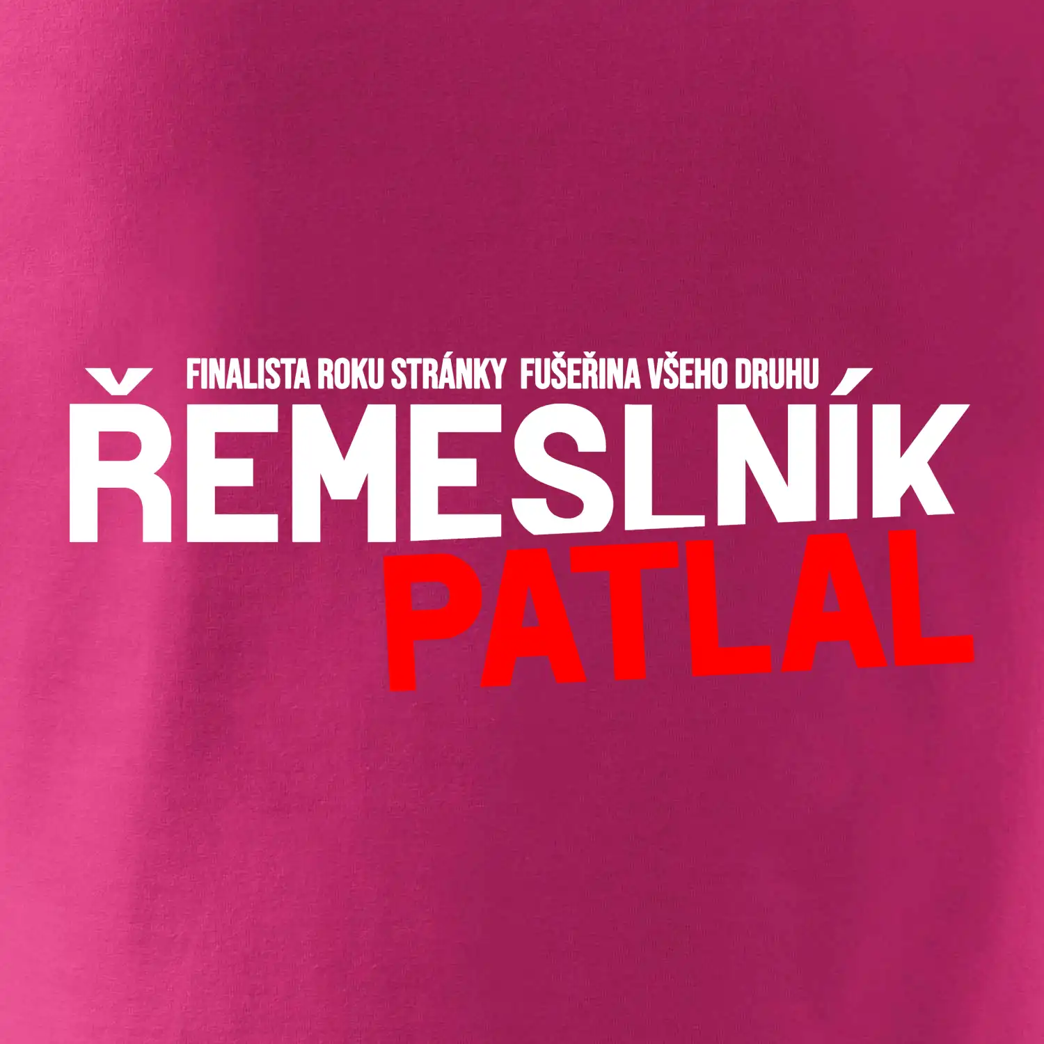 Řemeslník patlal