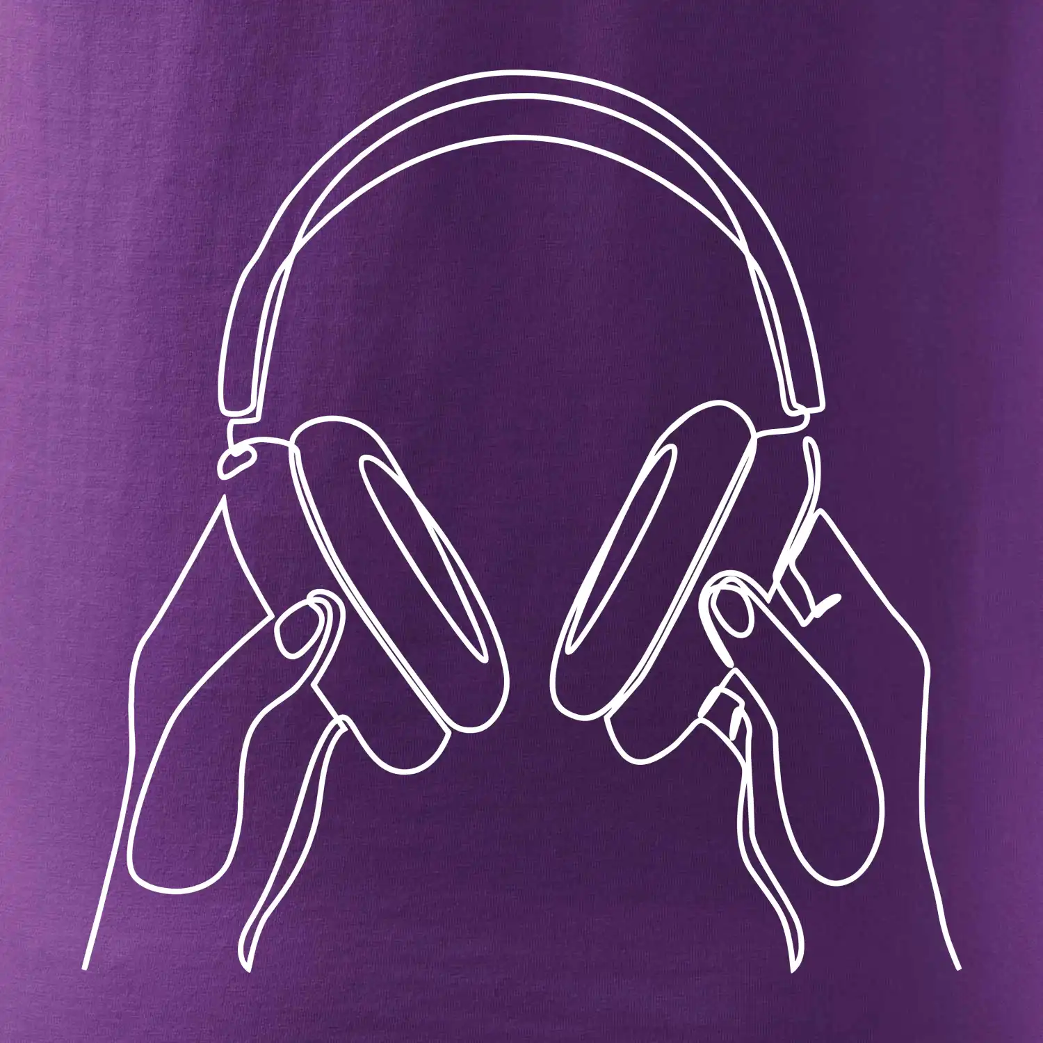 Sluchátka  jedním tahem