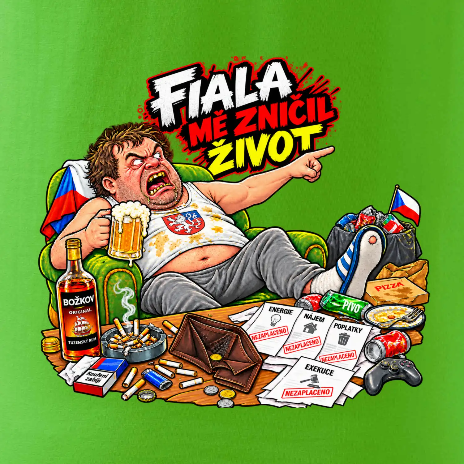 Fiala mě zničil život