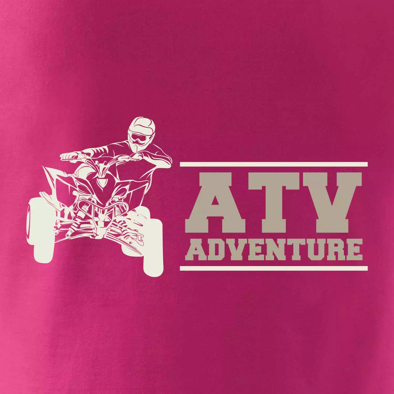 ATV quad nápis