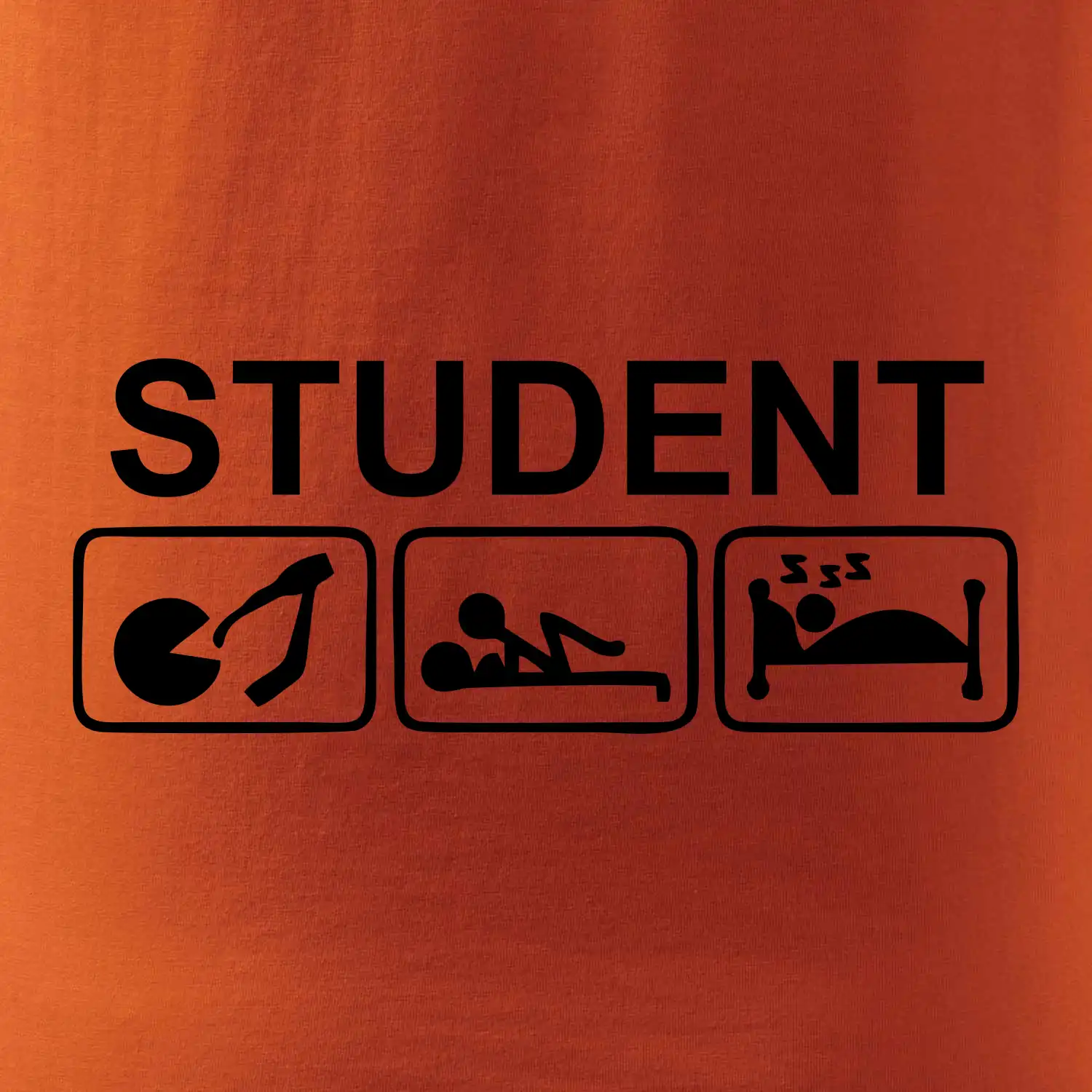 Pít užívat spát - student