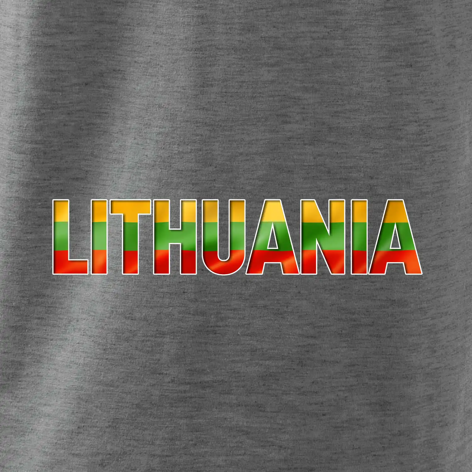 Lithuania - nápis vlajka