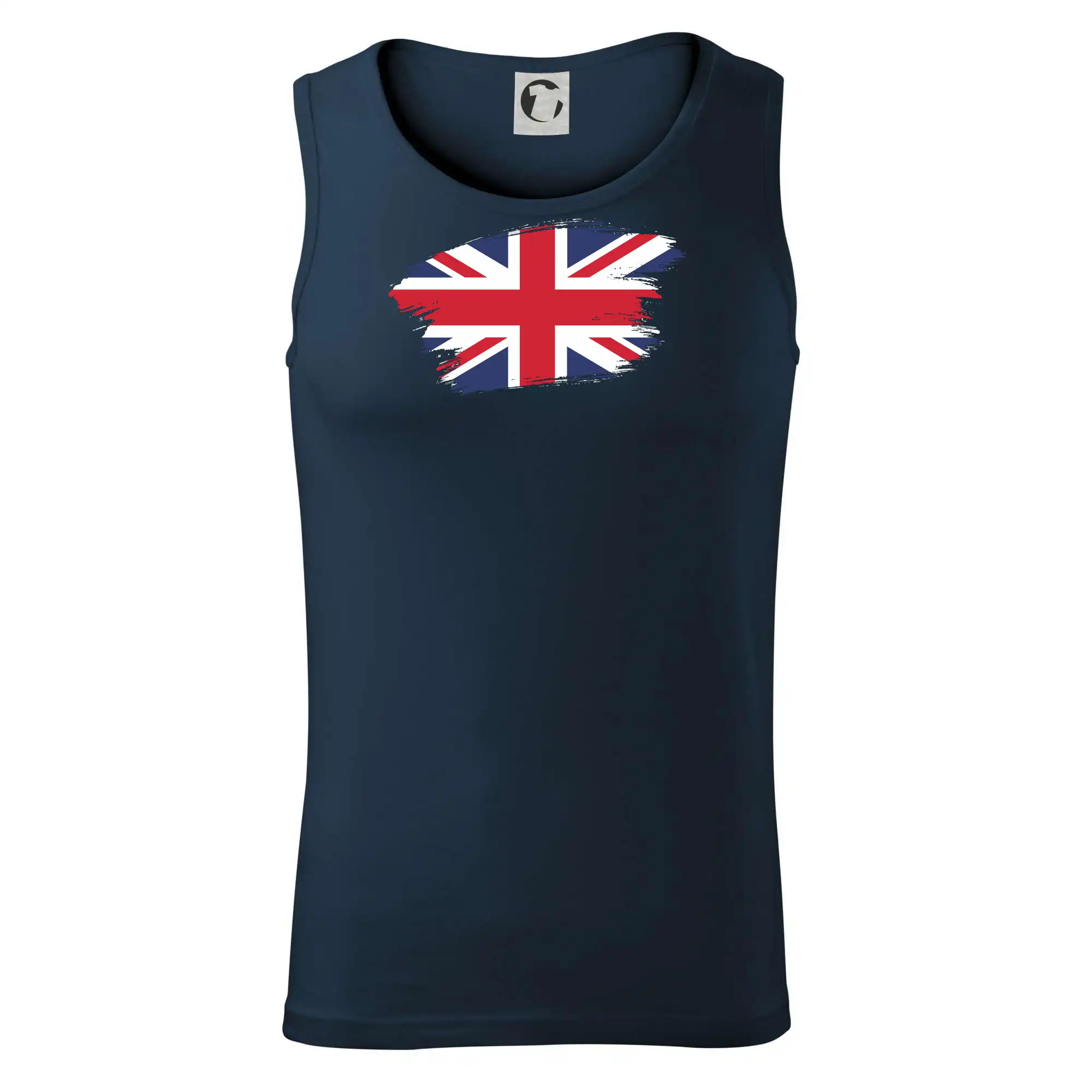 Britská vlajka roztrhaná