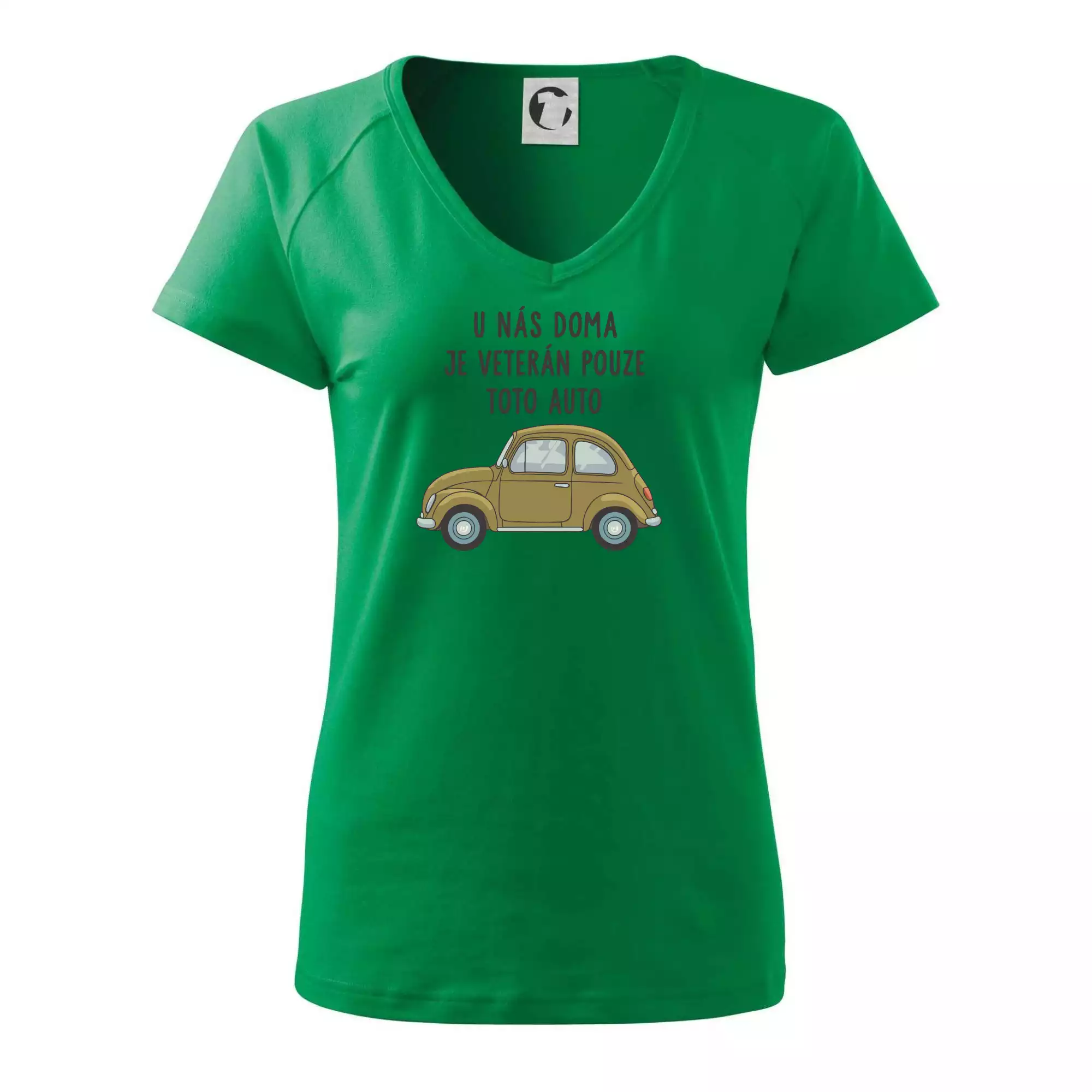 U nás doma je veterán pouze toto auto zelené