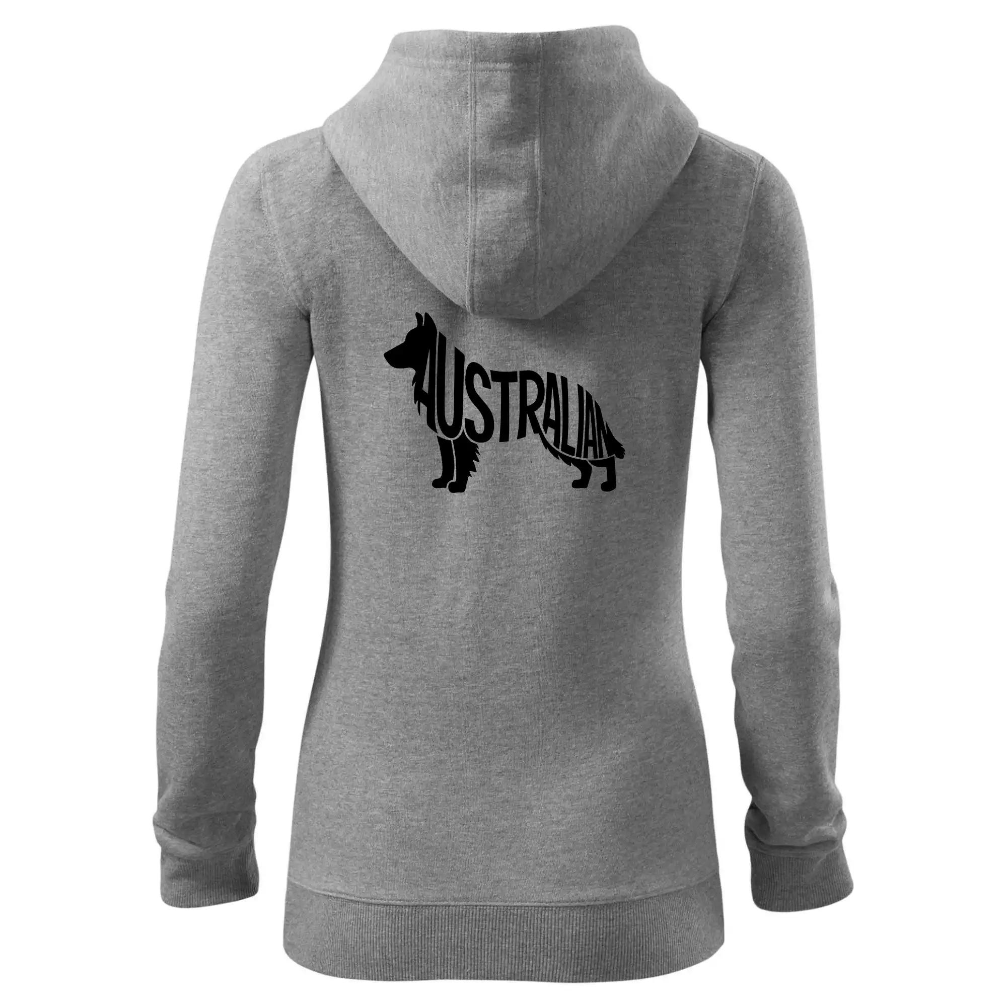 Australský Ovčák - nápis v těle