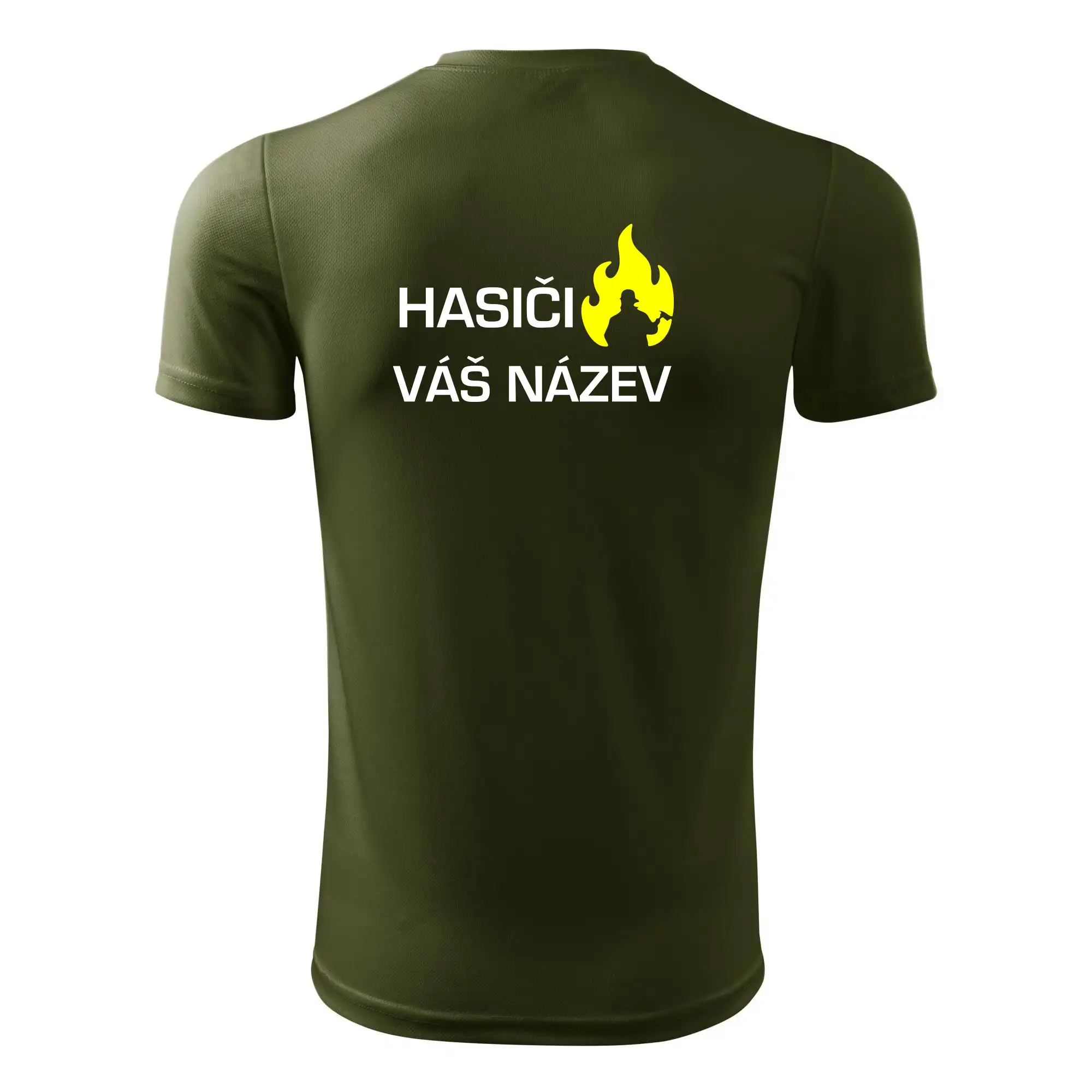Hasiči - Váš název - FLUO + Reflexní potisk