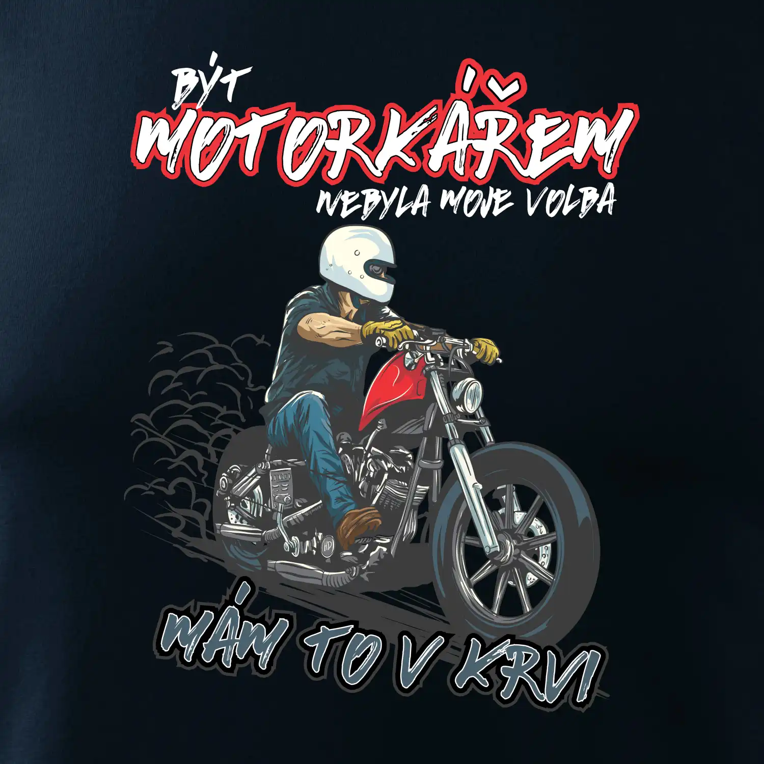 Být motorkářem nebyla moje volba cesťák