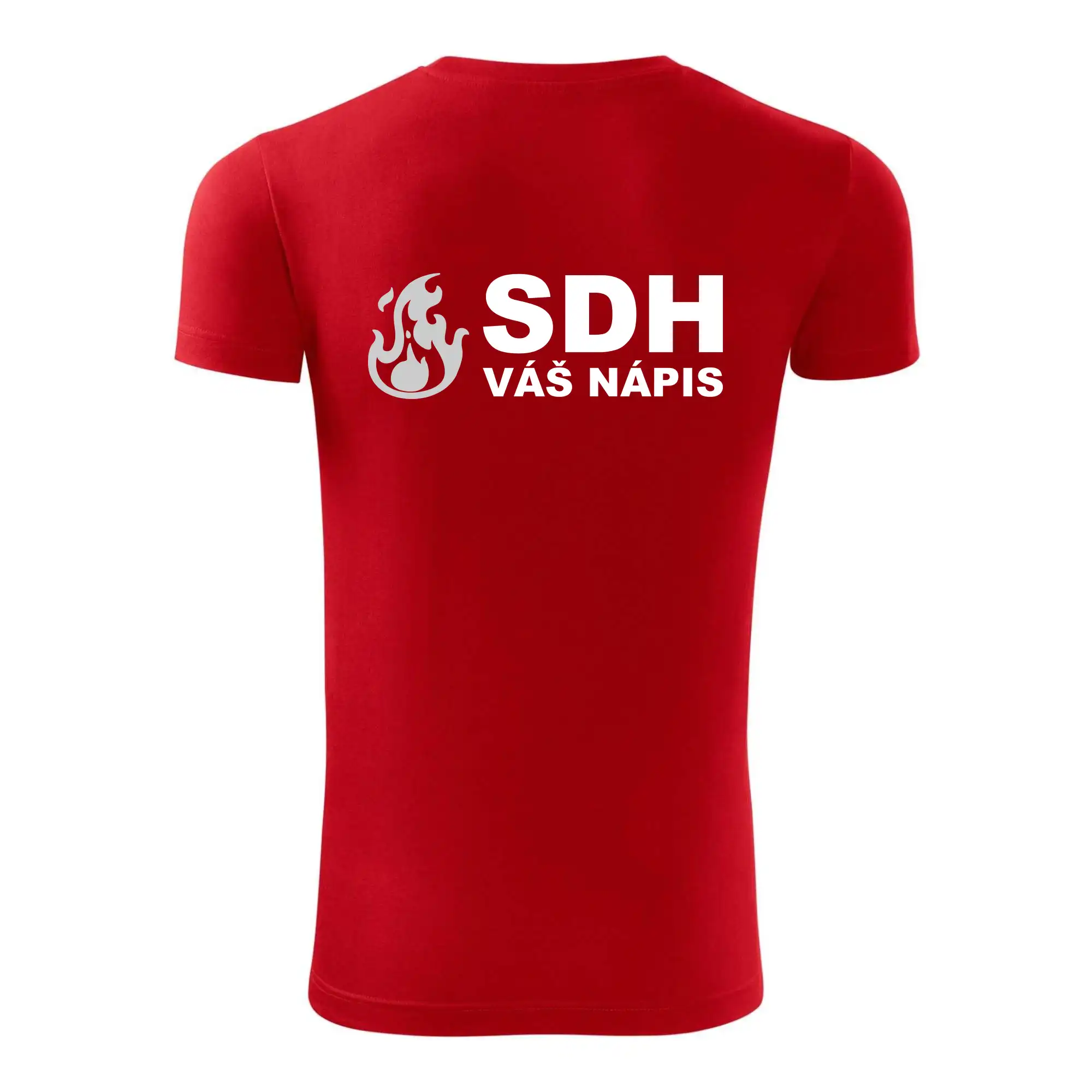 SDH REFLEXNÍ nápis (oheň, firesport, název sboru - vlastní nápis)