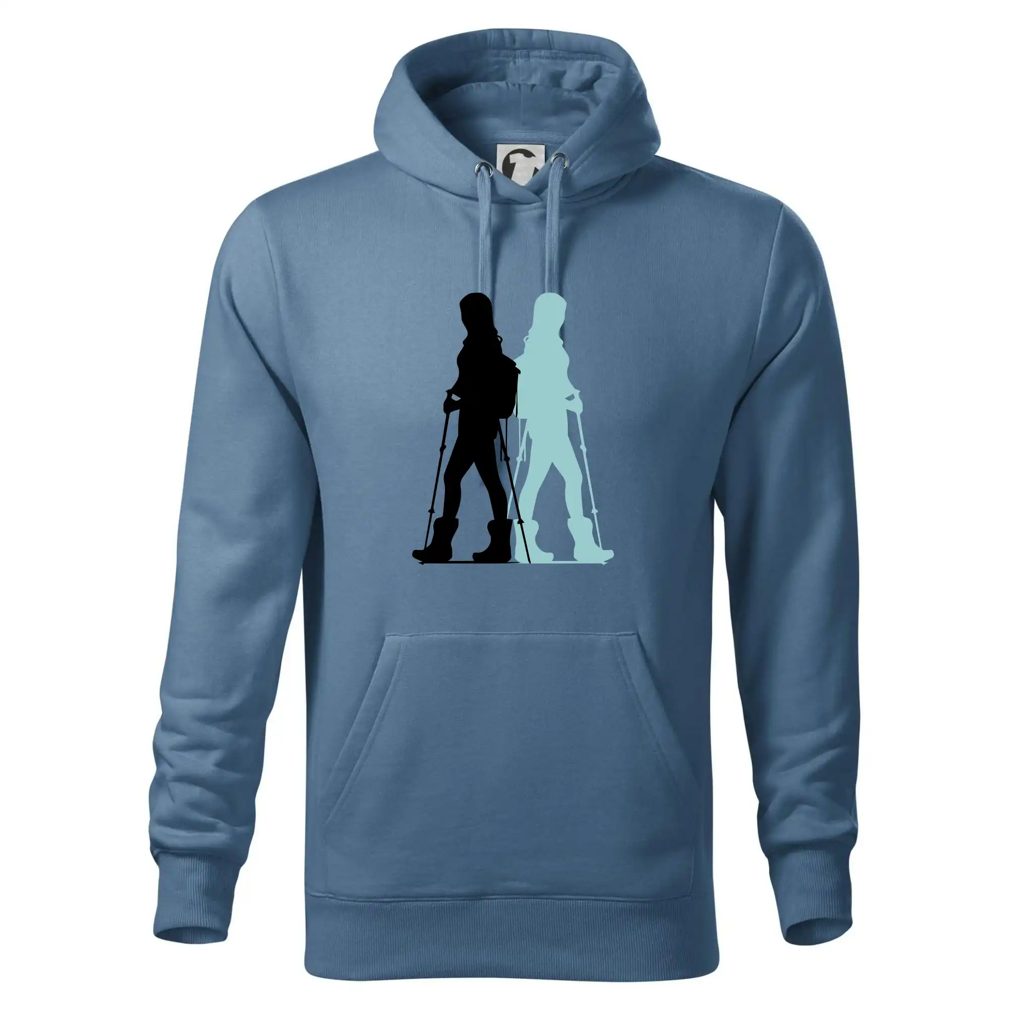 Nordic walking figury - žena