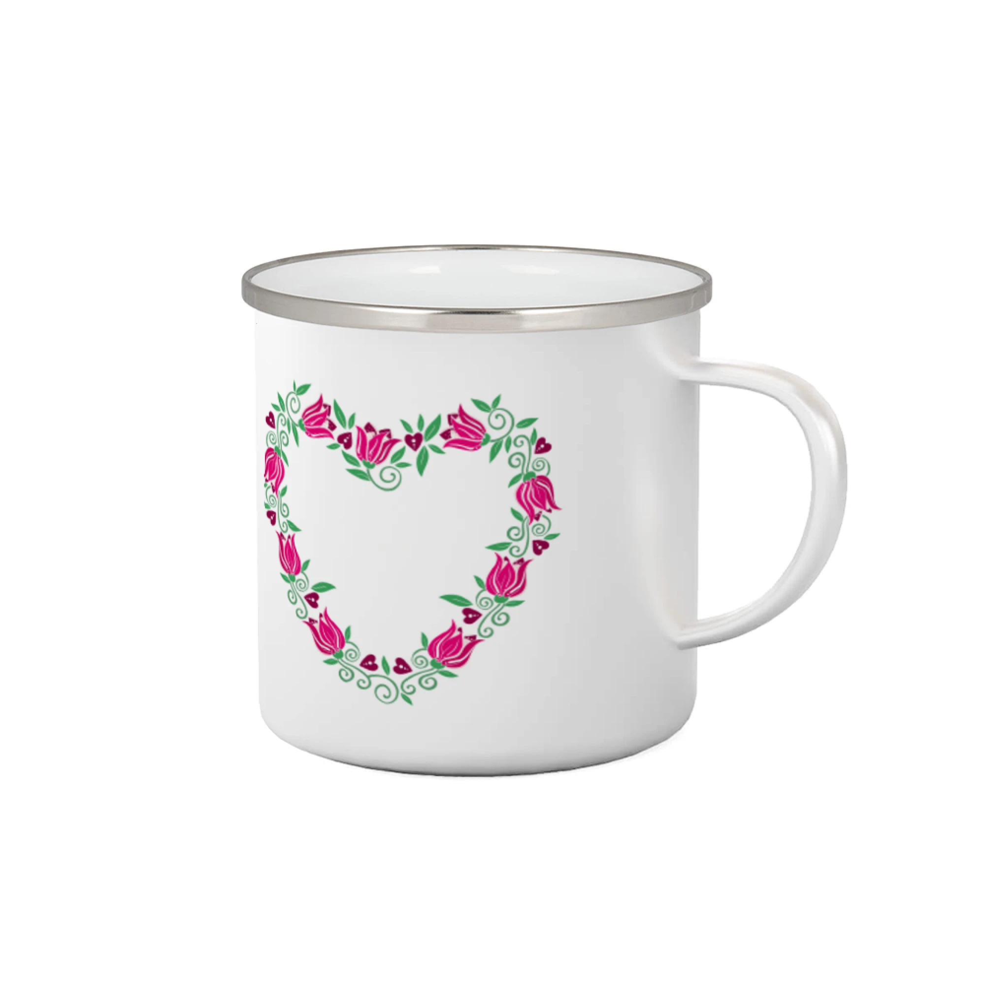 Červené tulipánové srdiečko (Pecka design)