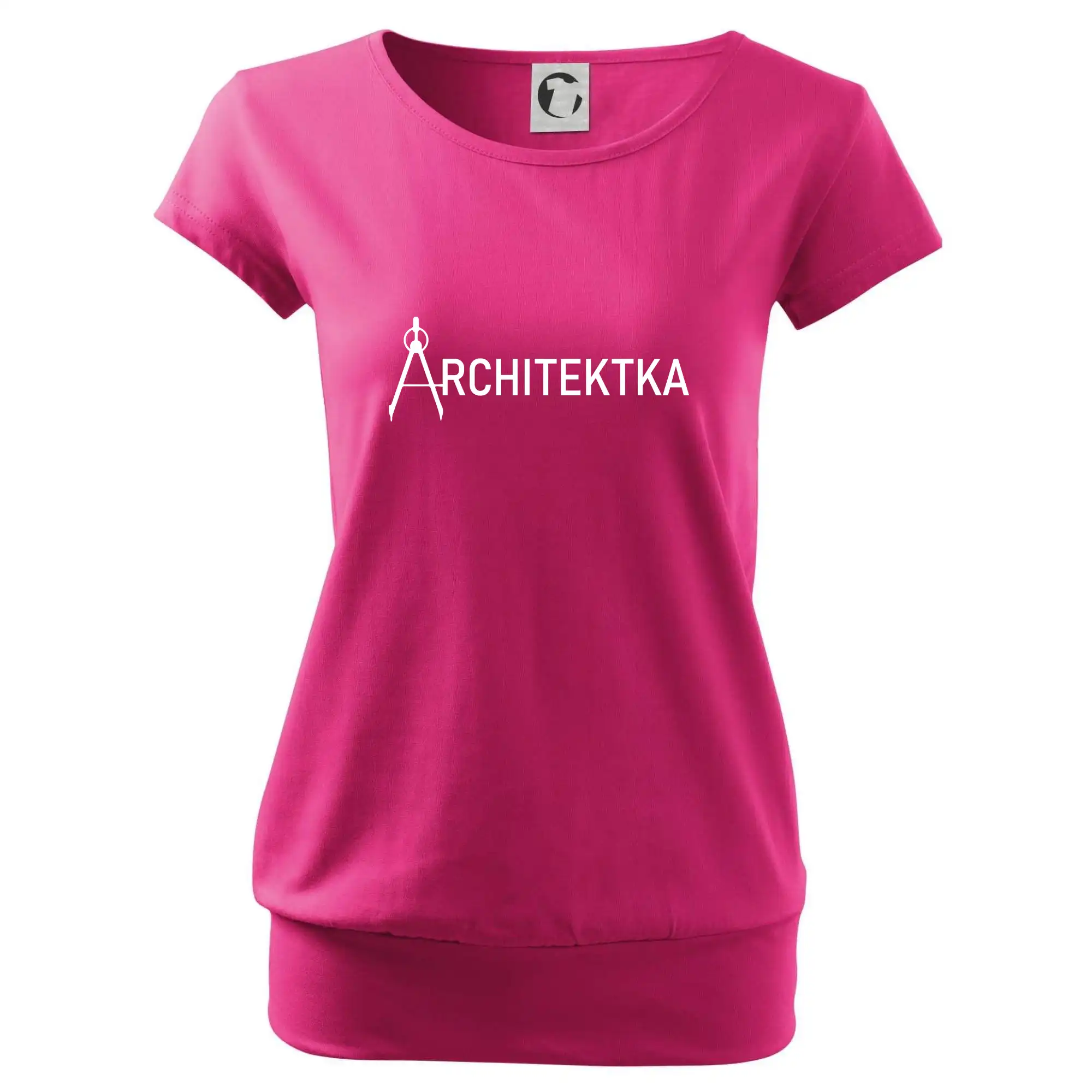 Architektka nápis