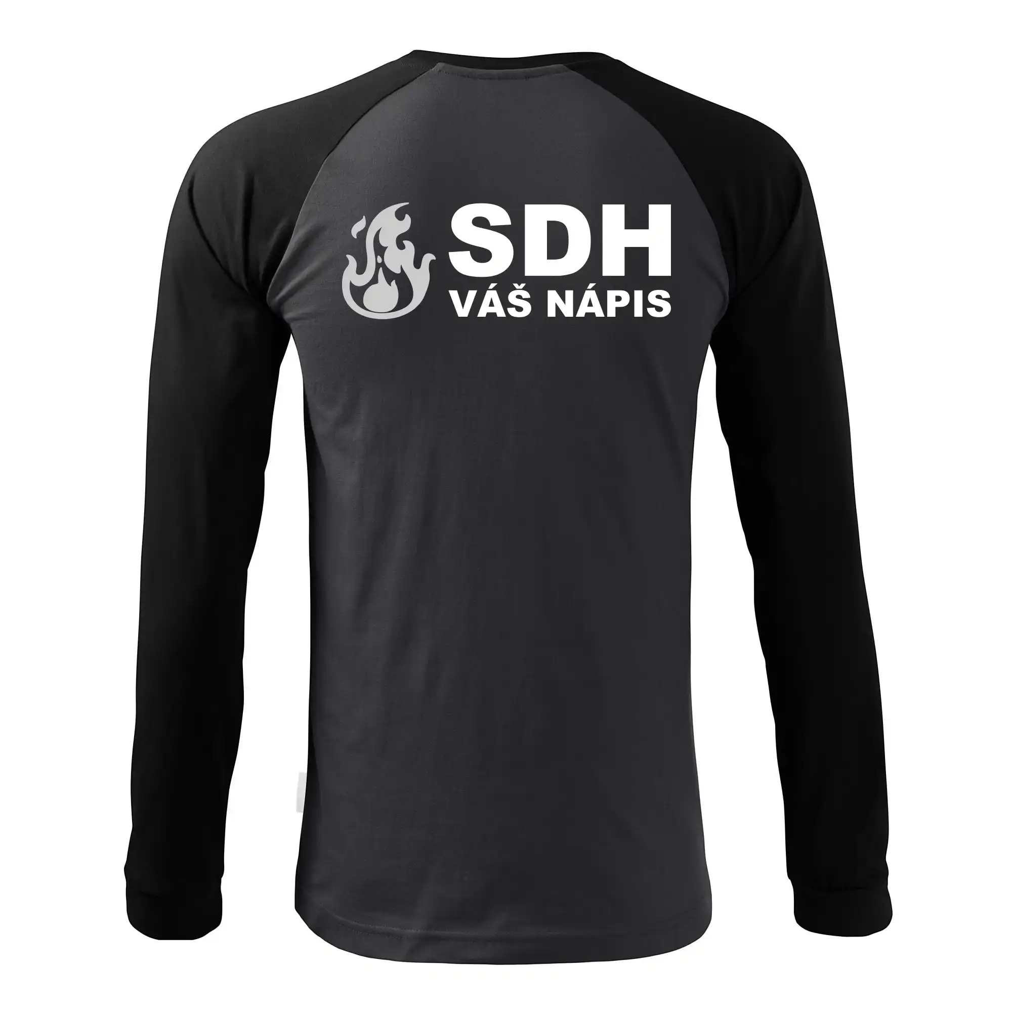 SDH REFLEXNÍ nápis (oheň, firesport, název sboru - vlastní nápis)