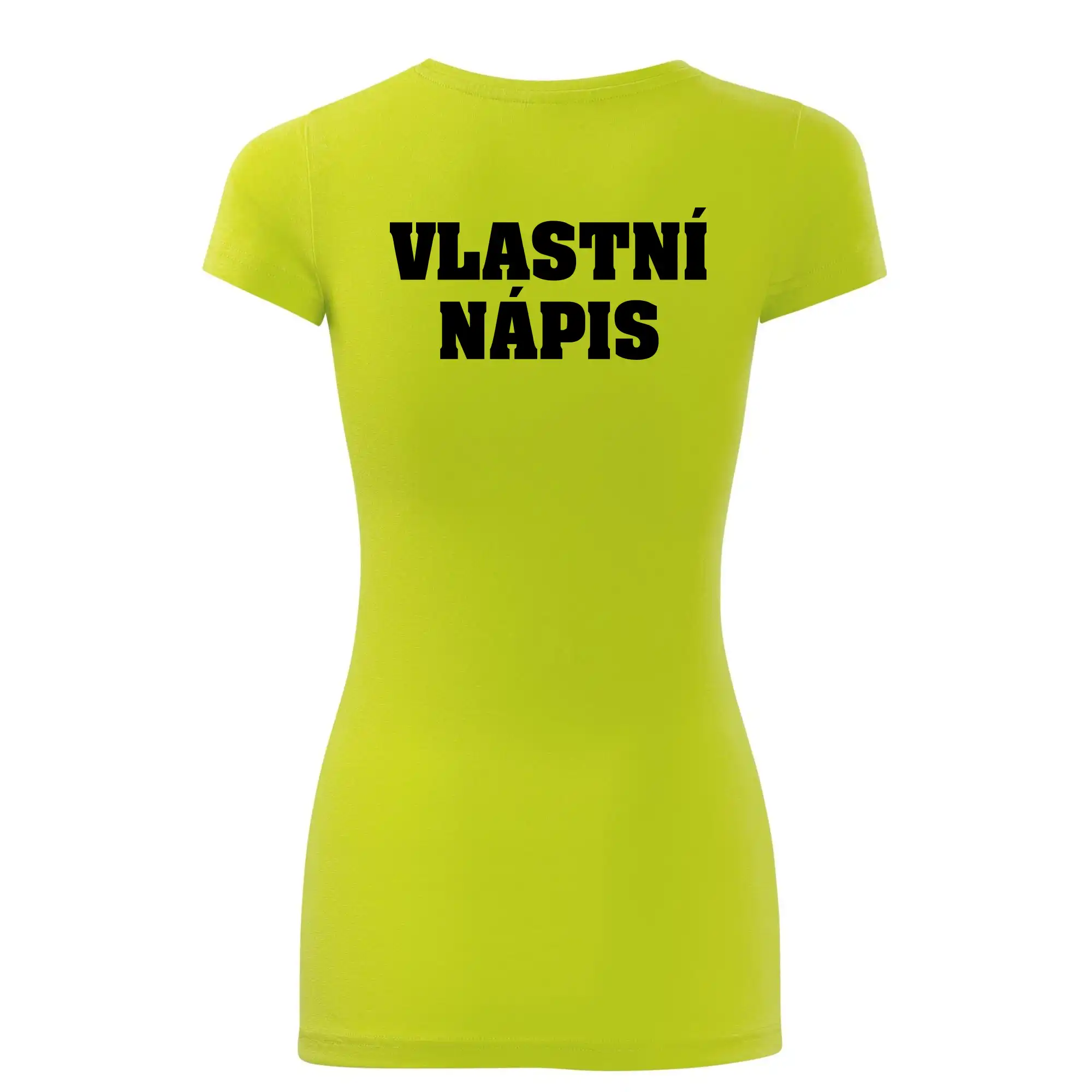 Hvězda života - vlastní nápis vpředu a vzadu