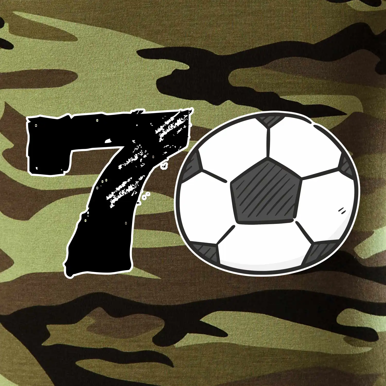 Fotbal kulaté narozeniny 70