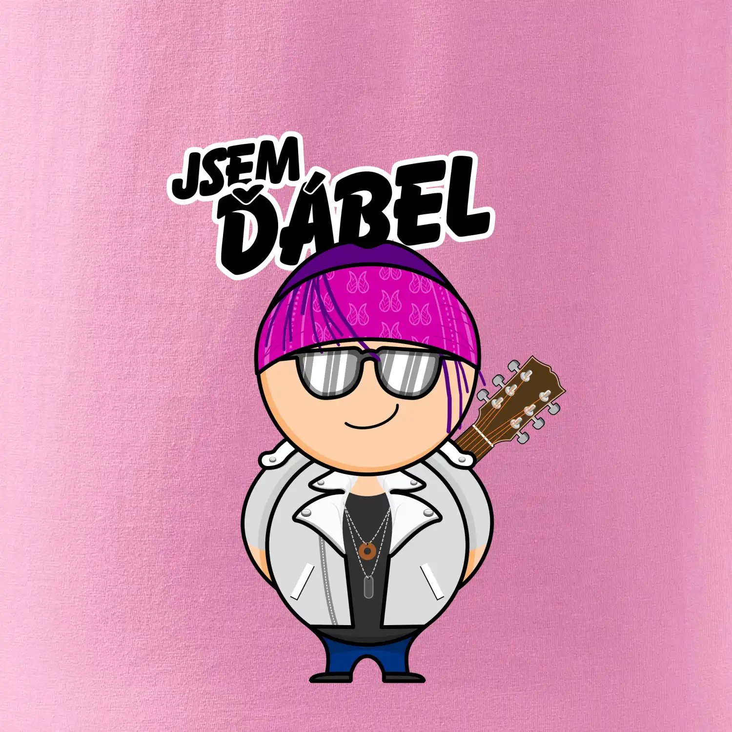 Jsem ďábel muzikant rocker