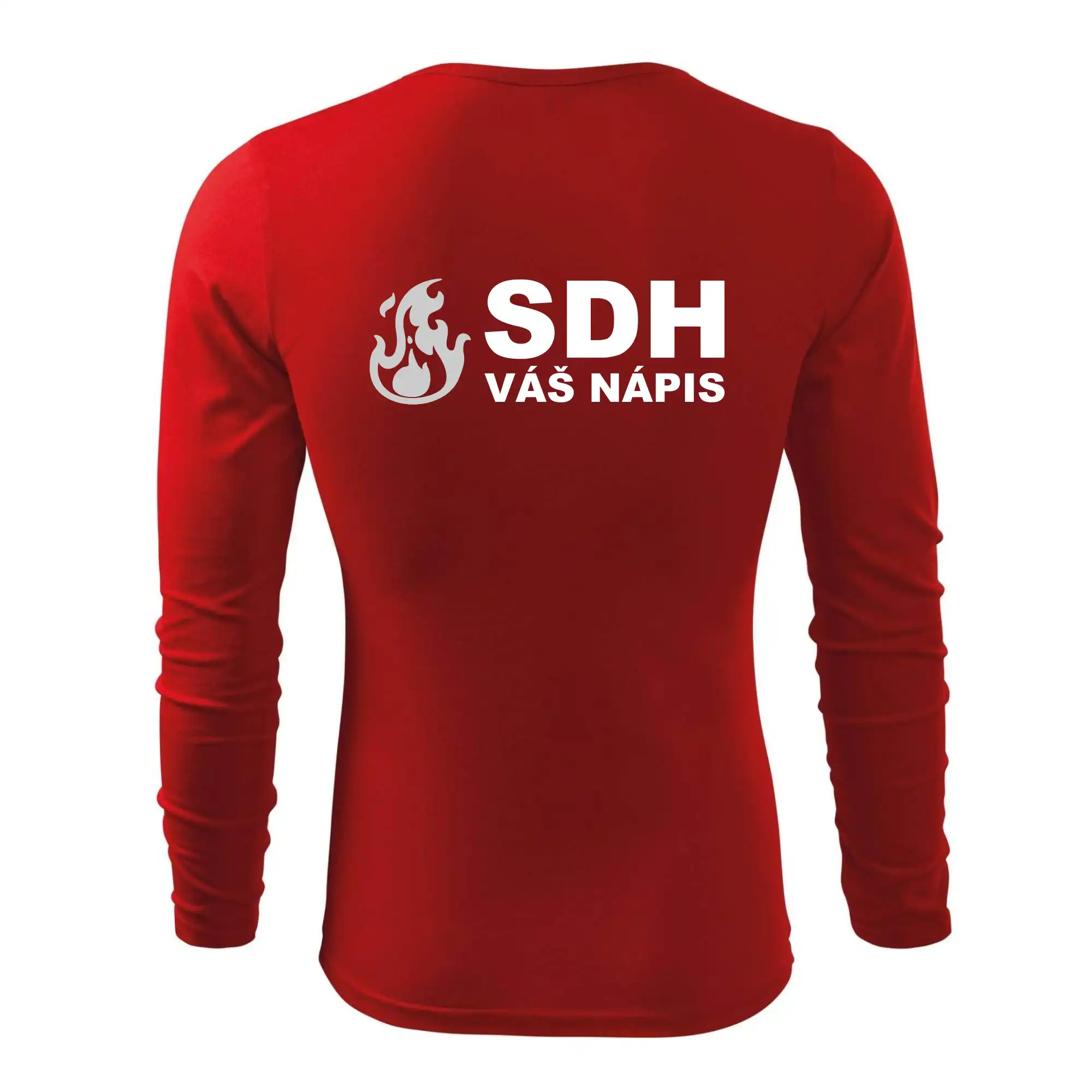 SDH REFLEXNÍ nápis (oheň, firesport, název sboru - vlastní nápis)