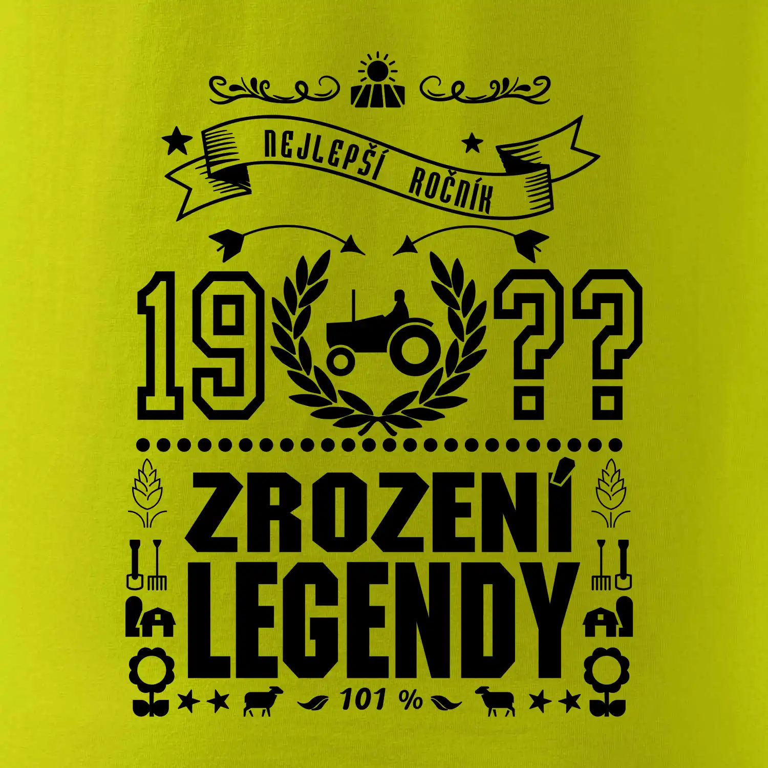 Zrození legendy - pro traktoristu