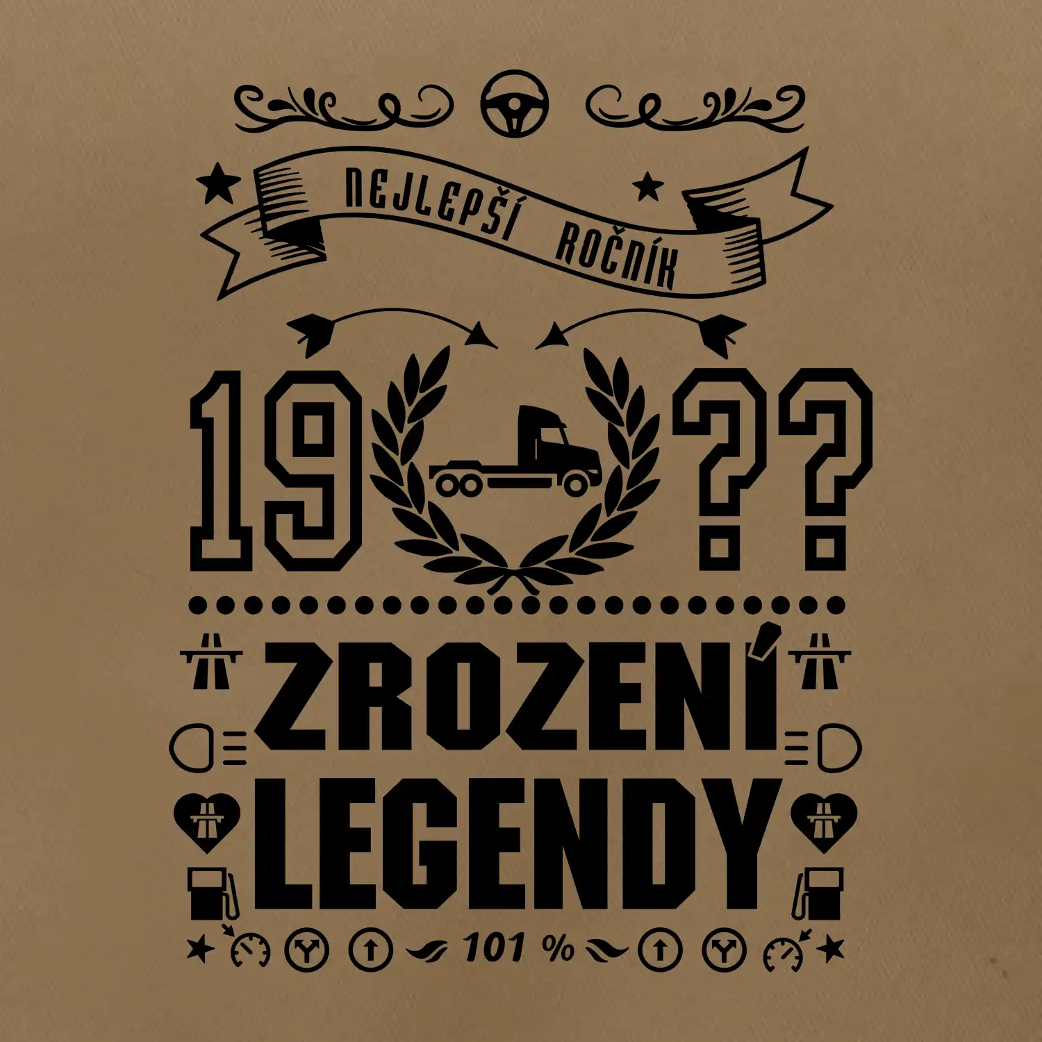 Zrození legendy - pro kamioňáka