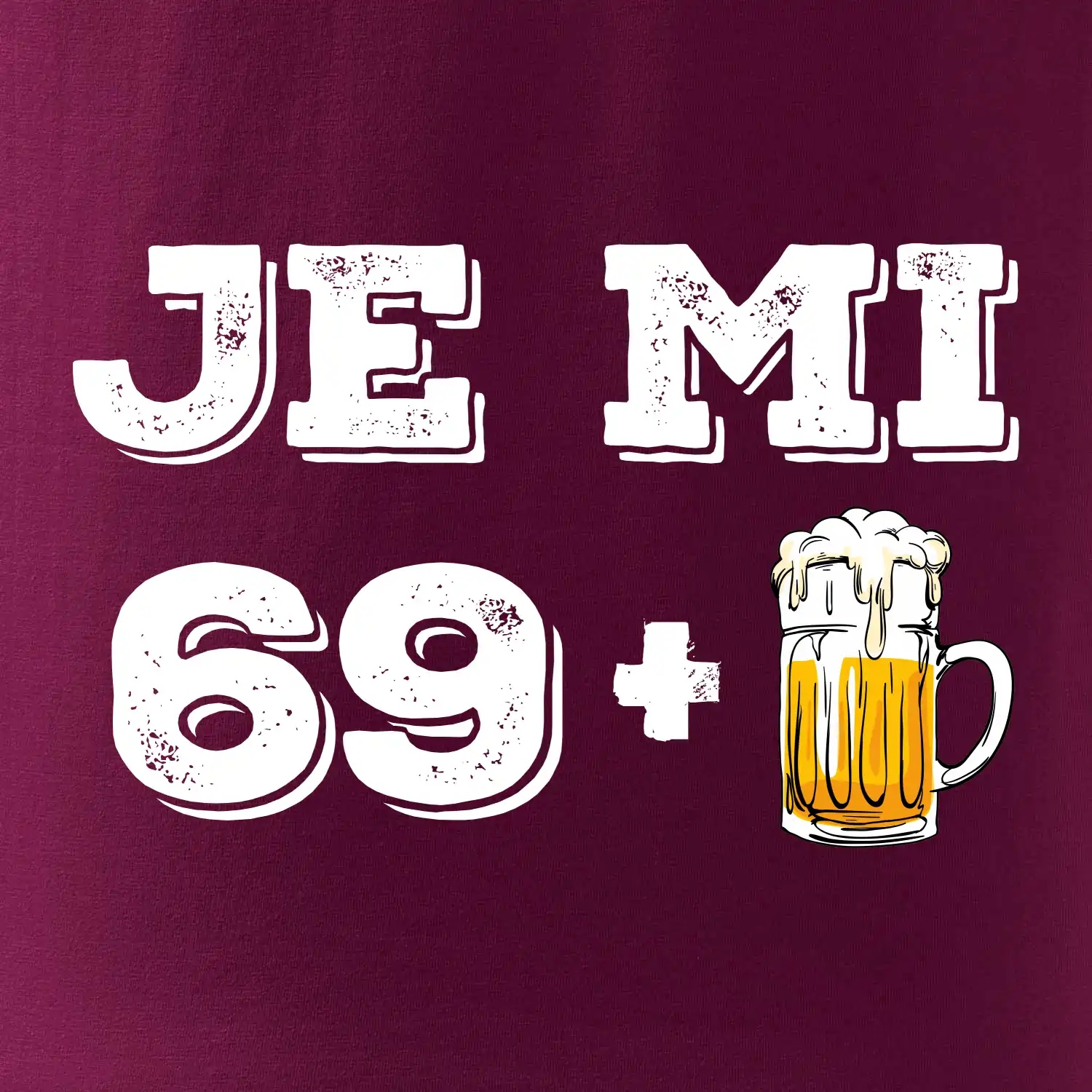 Je mi 70 pivo