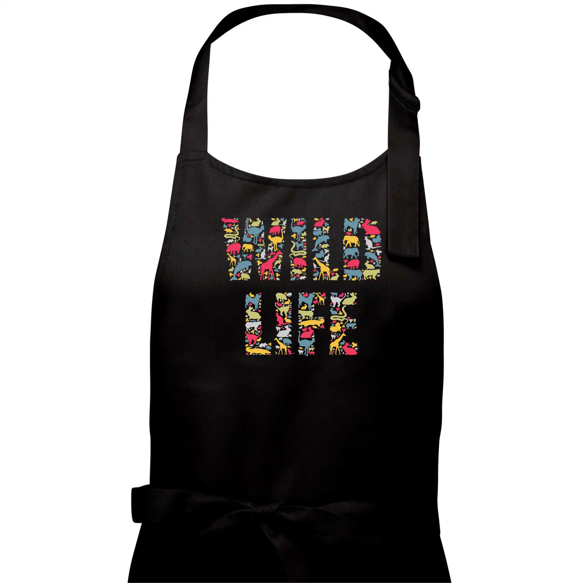 Wild Life nápis ze zvířat