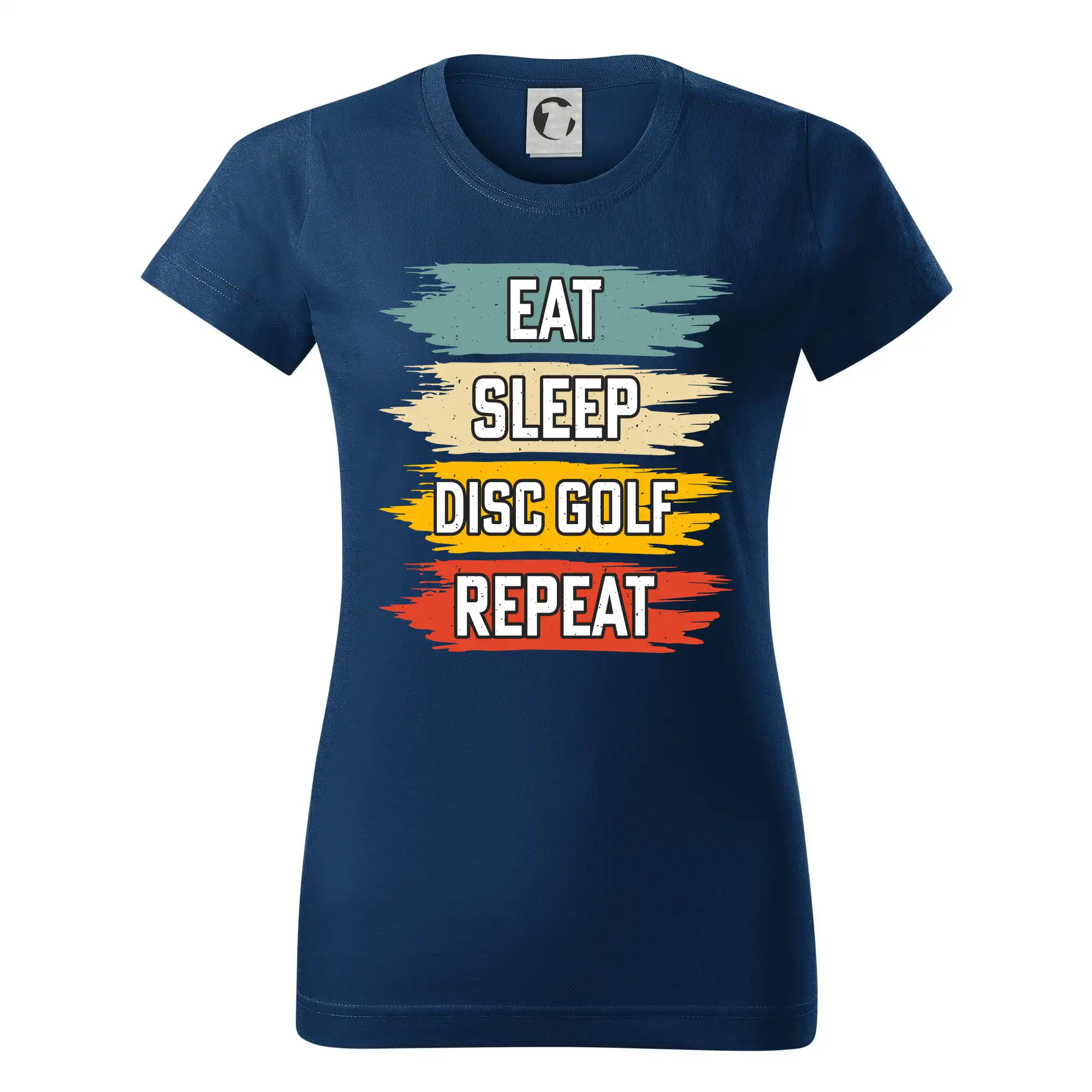 Disc Golf eat sleep barevné