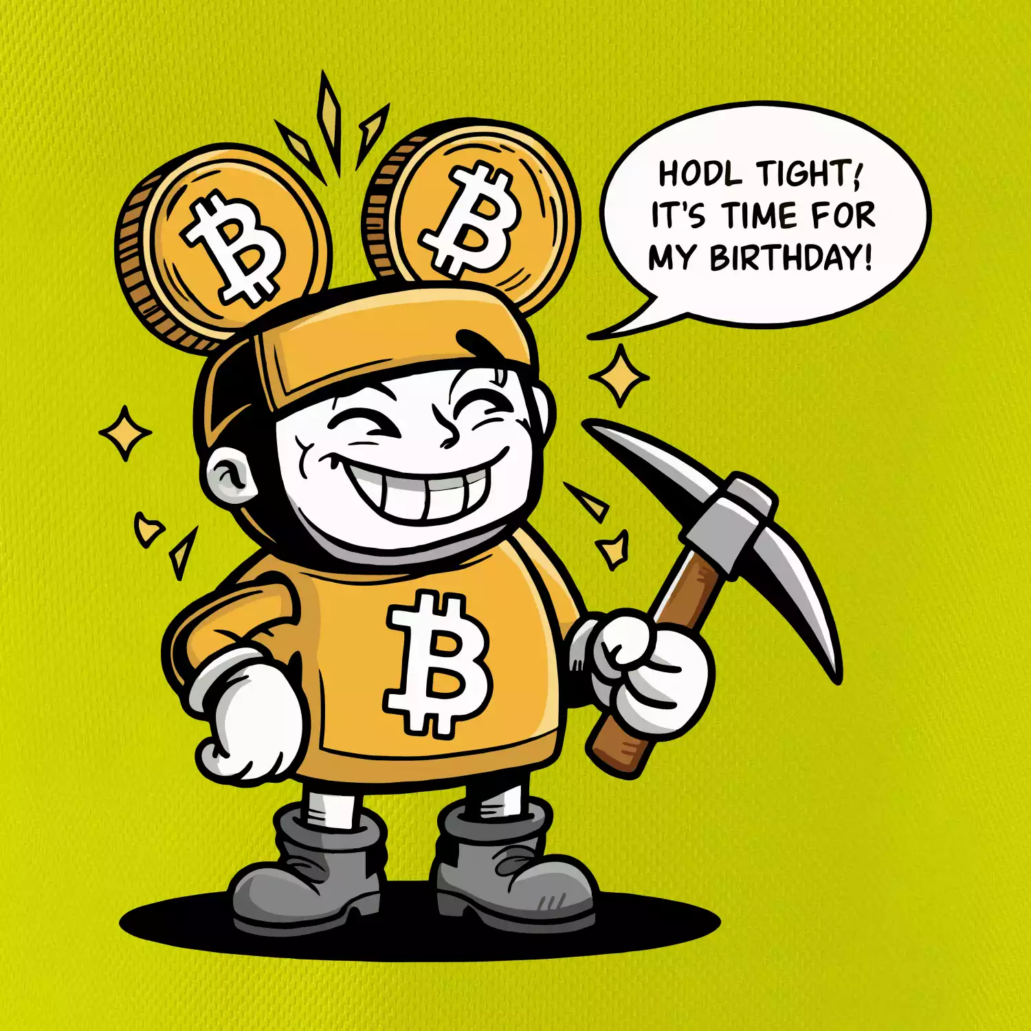 Hodl tight, it's time for my birthday!