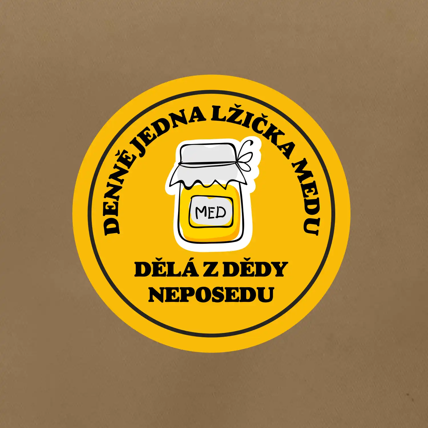 Děda neposeda med
