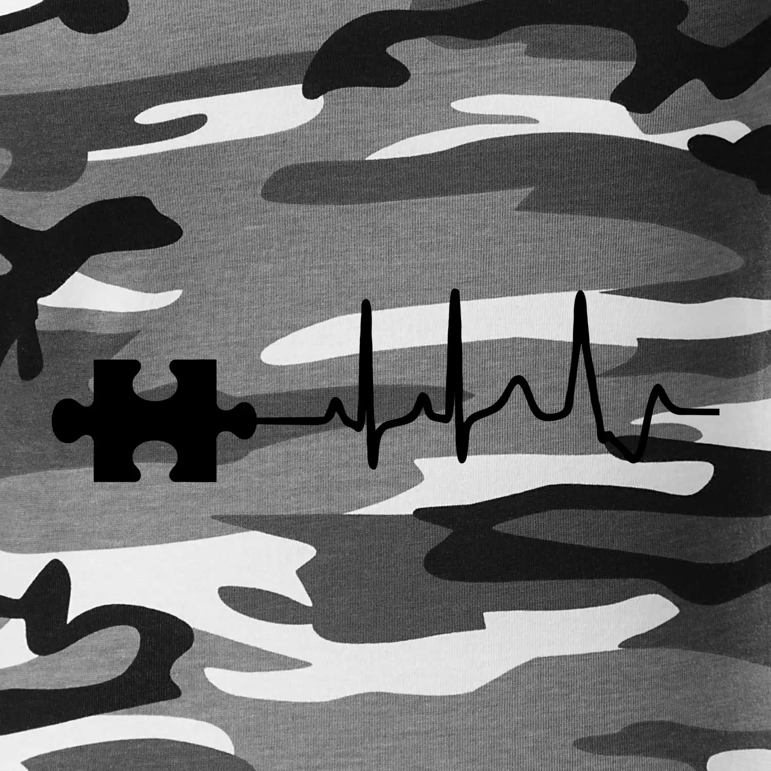 EKG puzzle rozpojené