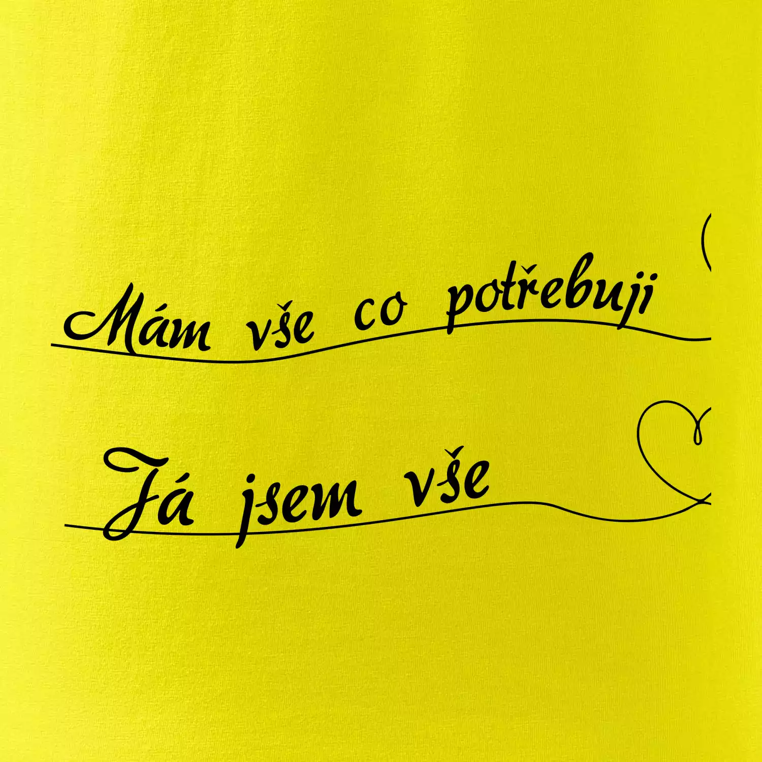 Srdce mám vše co potřebuji