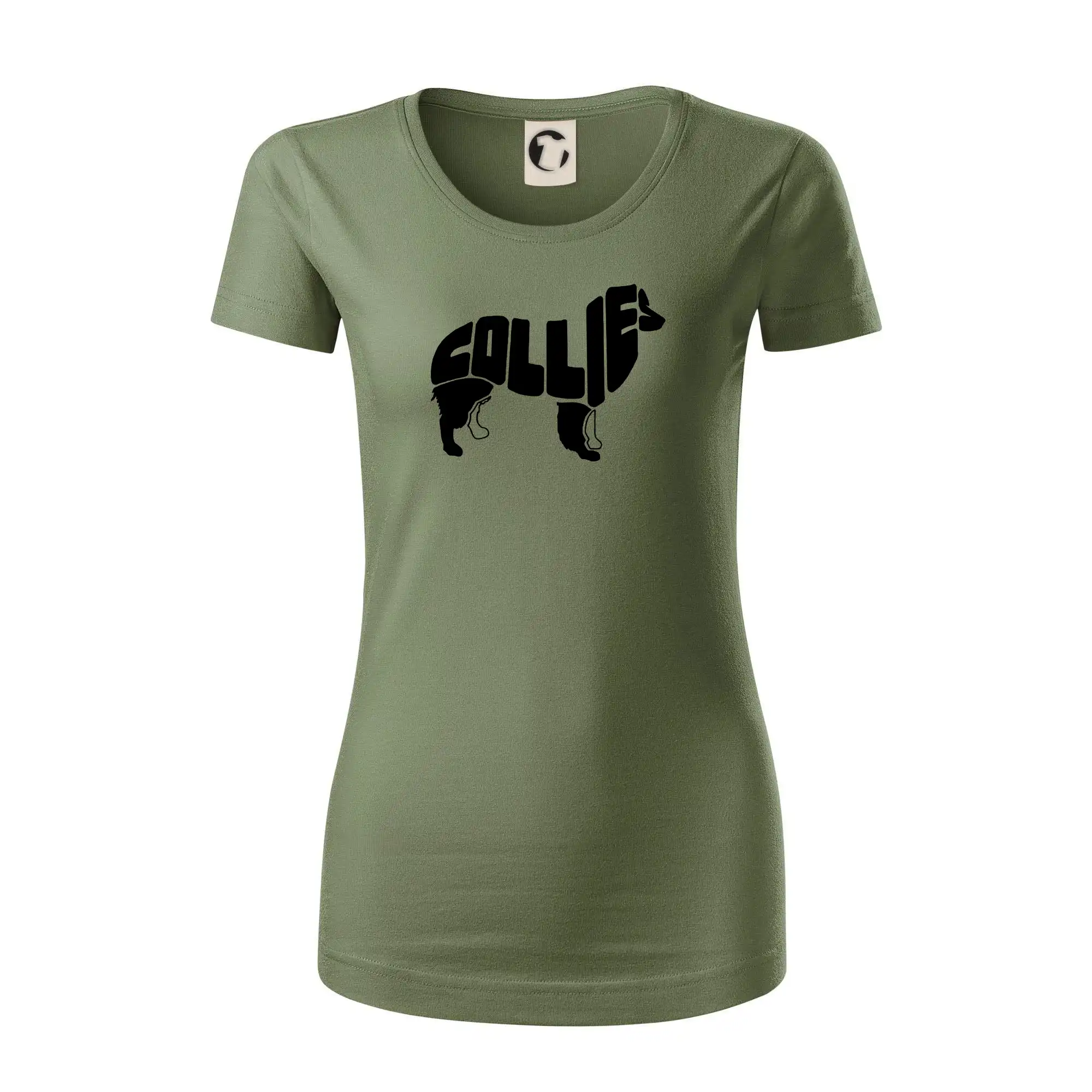 Border kolie písmo v těle