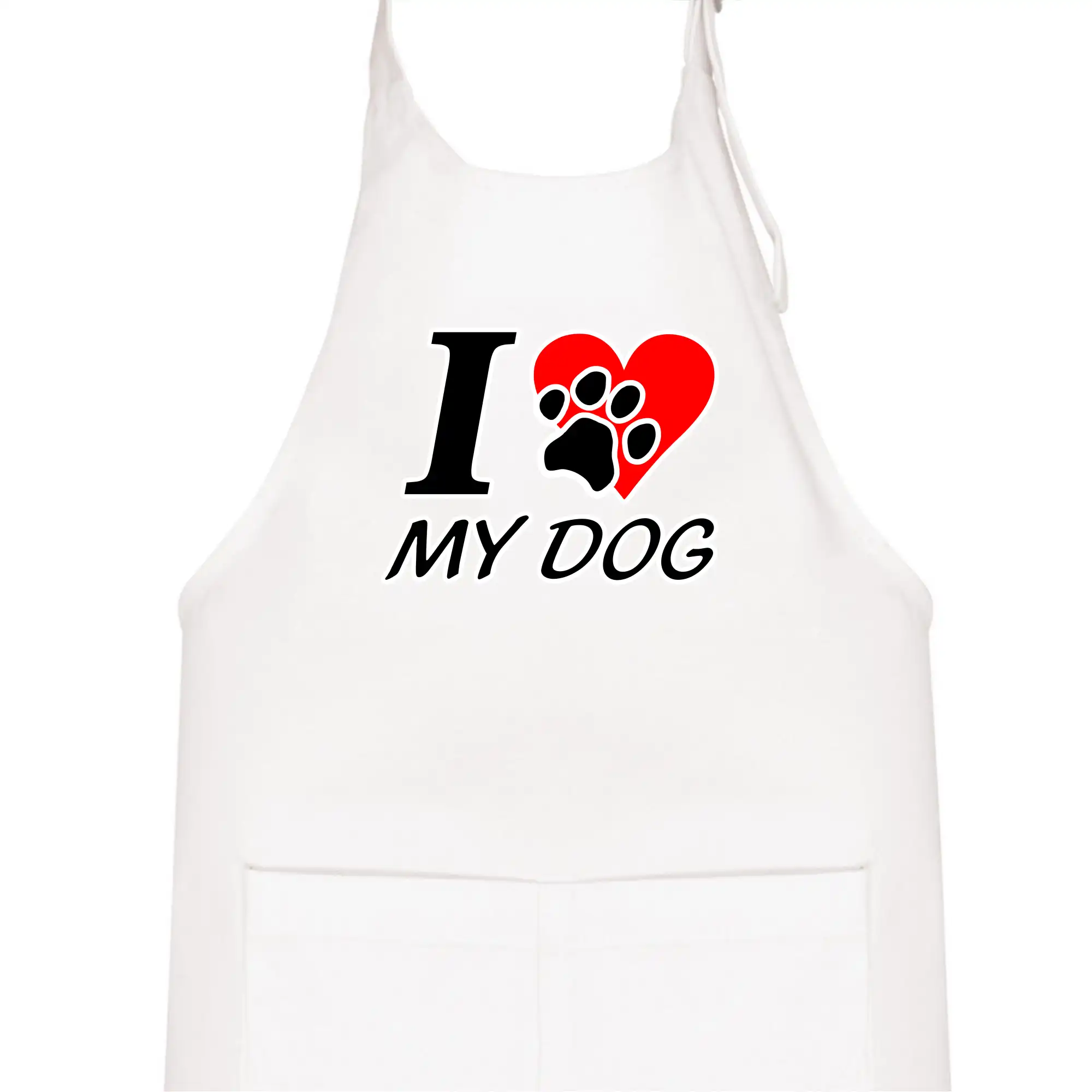 I love my dog - nápis