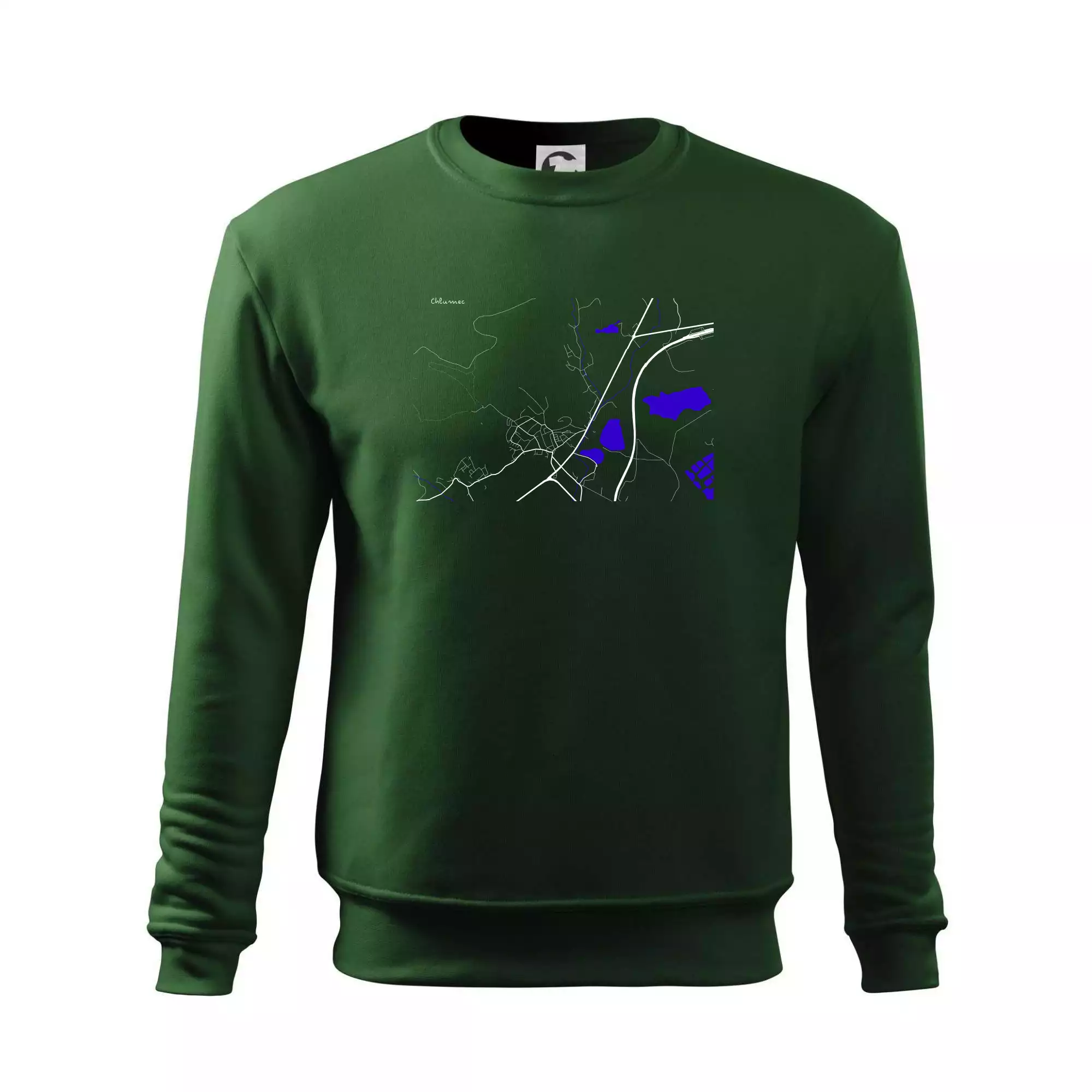 Chlumec 403 39 mapa s vodními toky