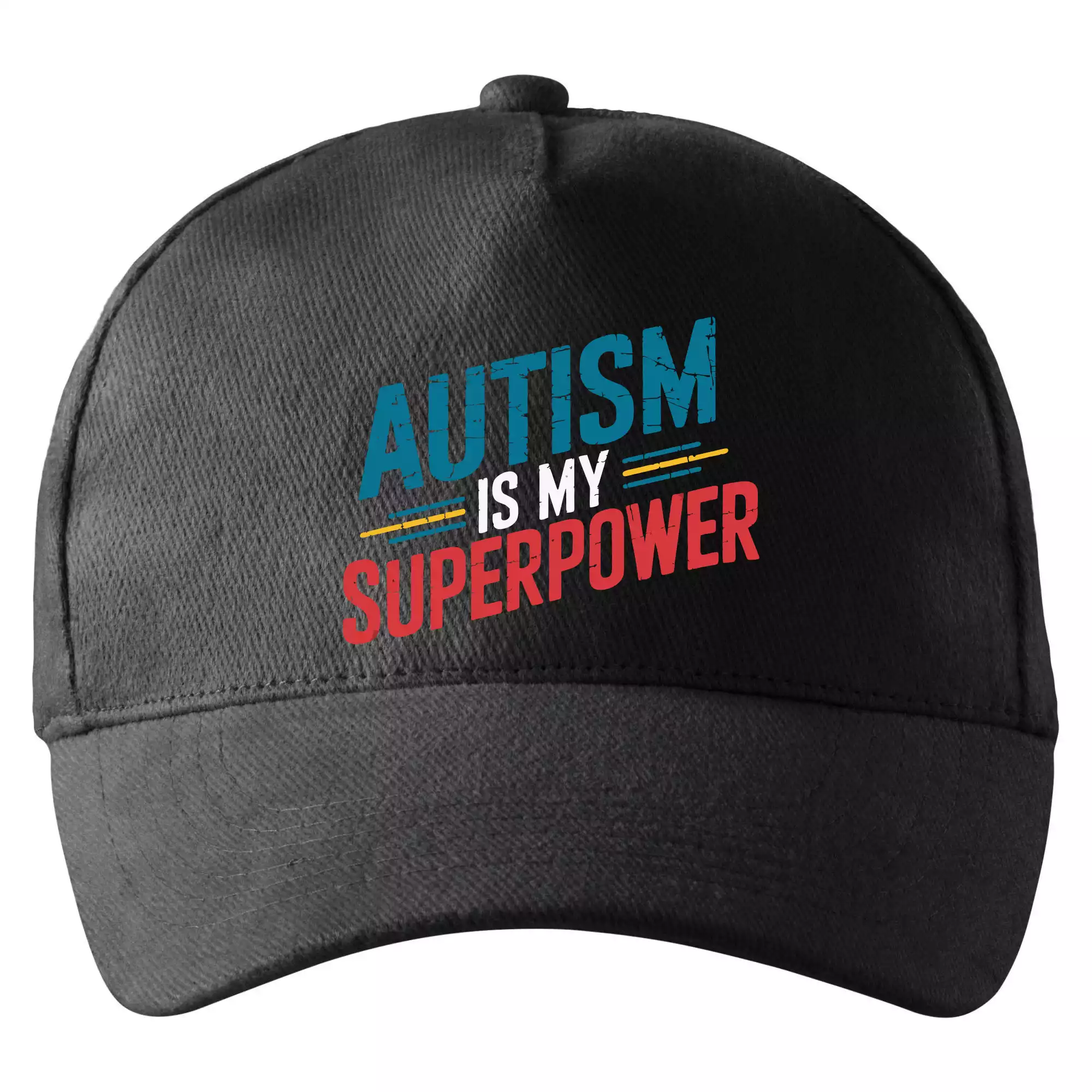 Šikmý nápis Autism is my superpower