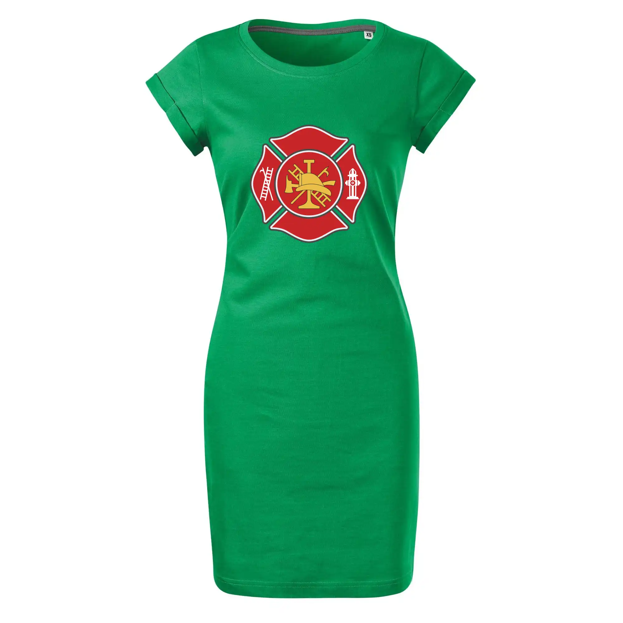 Fire department logo červené