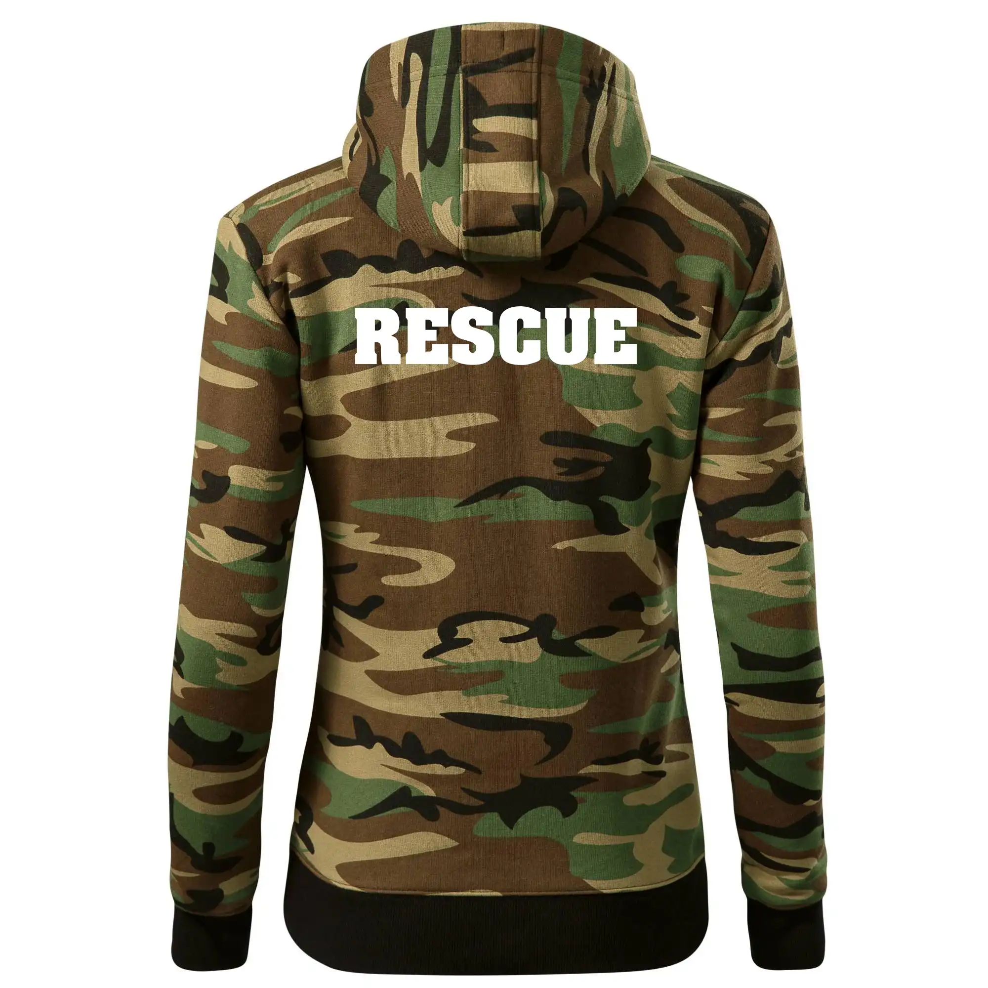 Rescue - Hvězda na prsu +  nápis na zádech