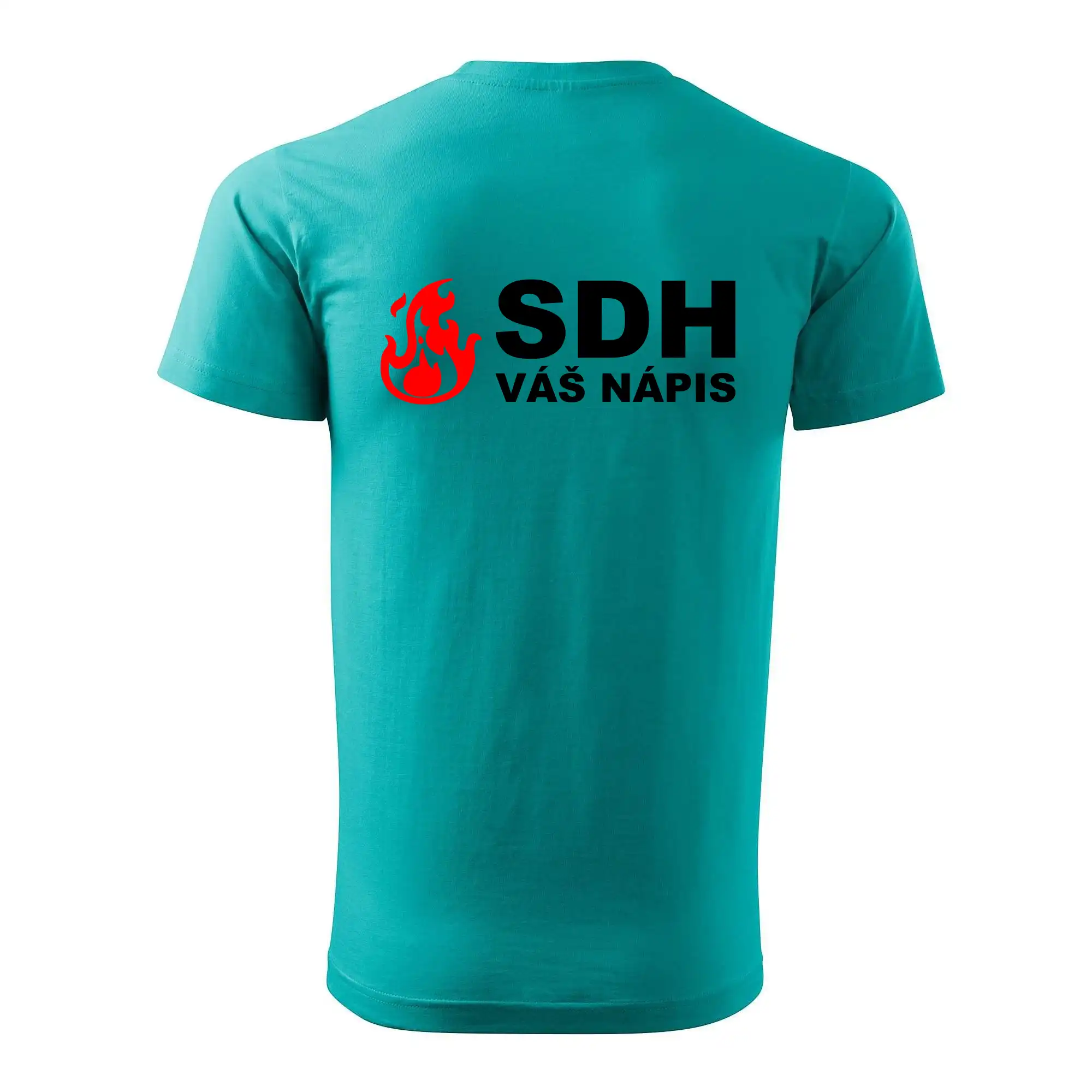 SDH nápis (oheň, firesport, název sboru - vlastní nápis)