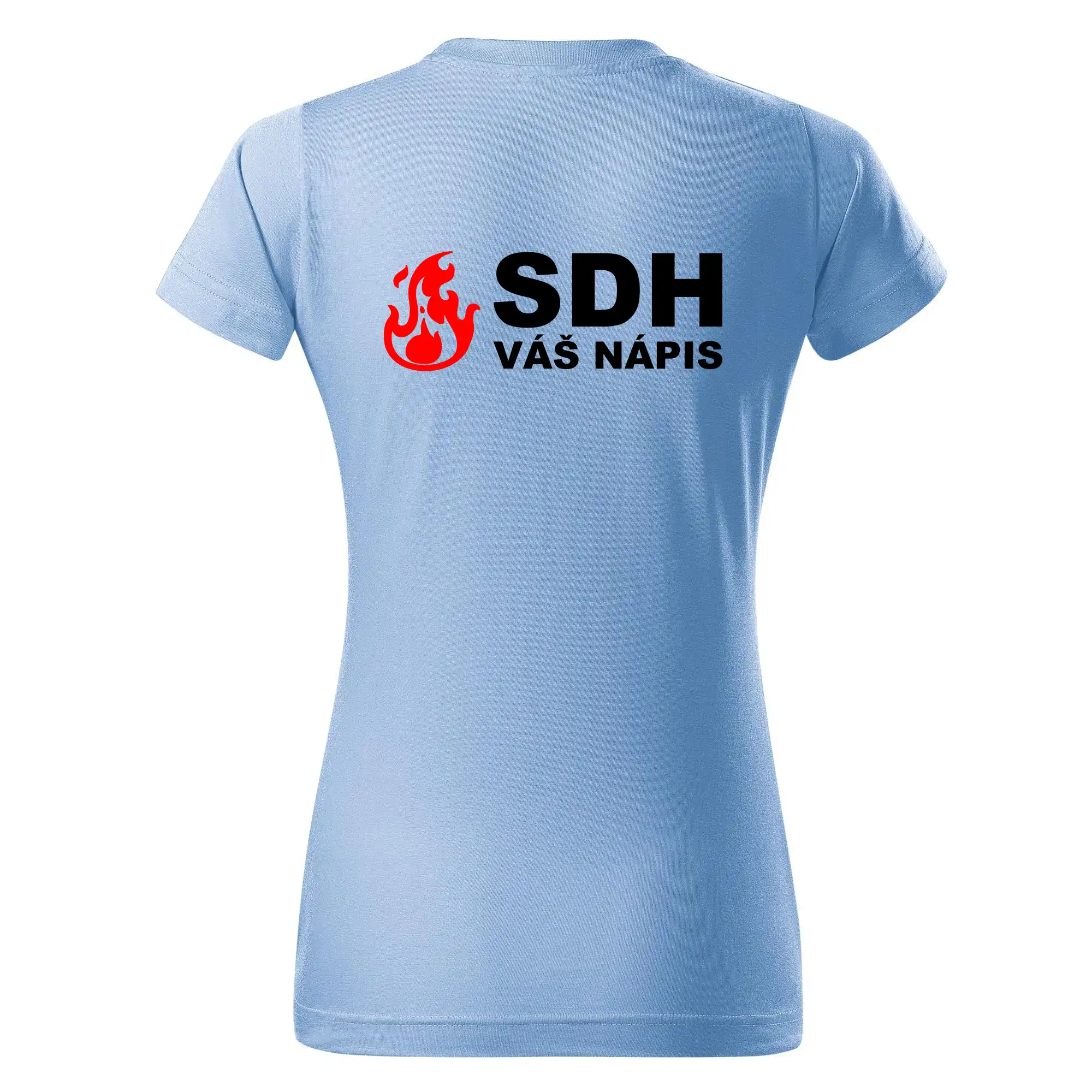 SDH nápis (oheň, firesport, název sboru - vlastní nápis)