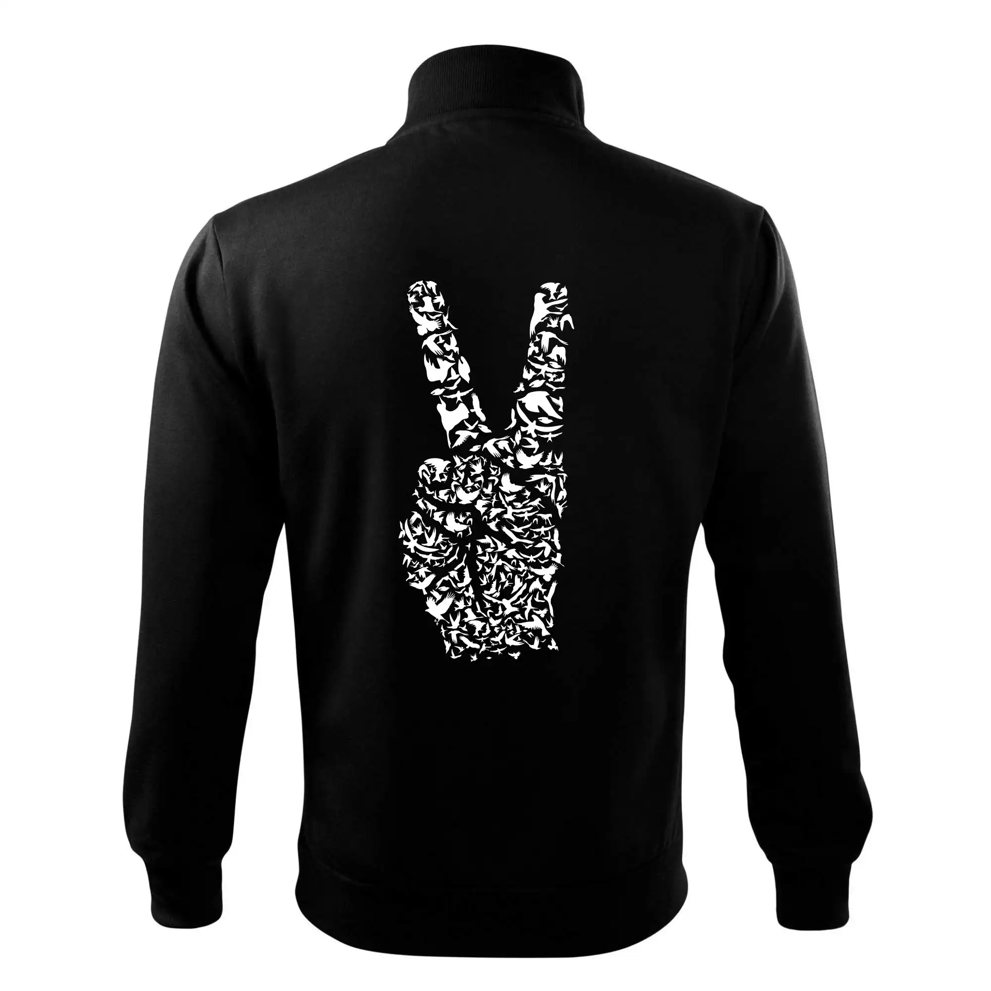 Peace symbol two fingers