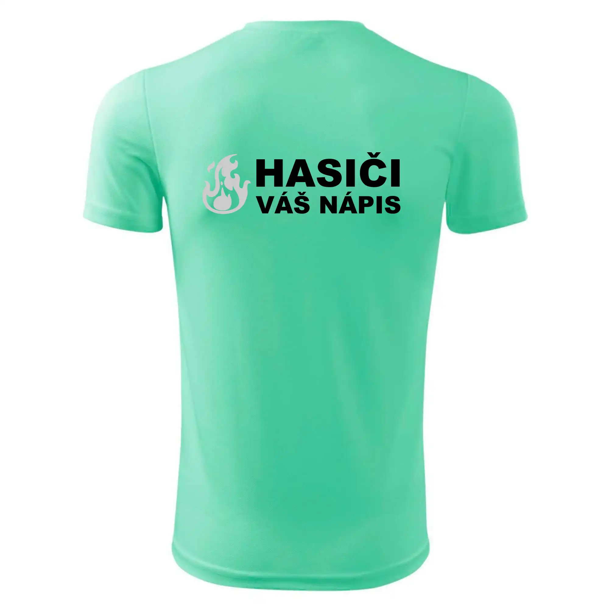 Hasiči REFLEXNÍ (oheň, Firesport, název sboru - vlastní nápis)
